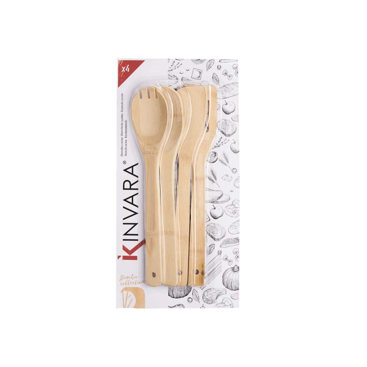 Köksredskapsset Bambu (24 antal) - 2