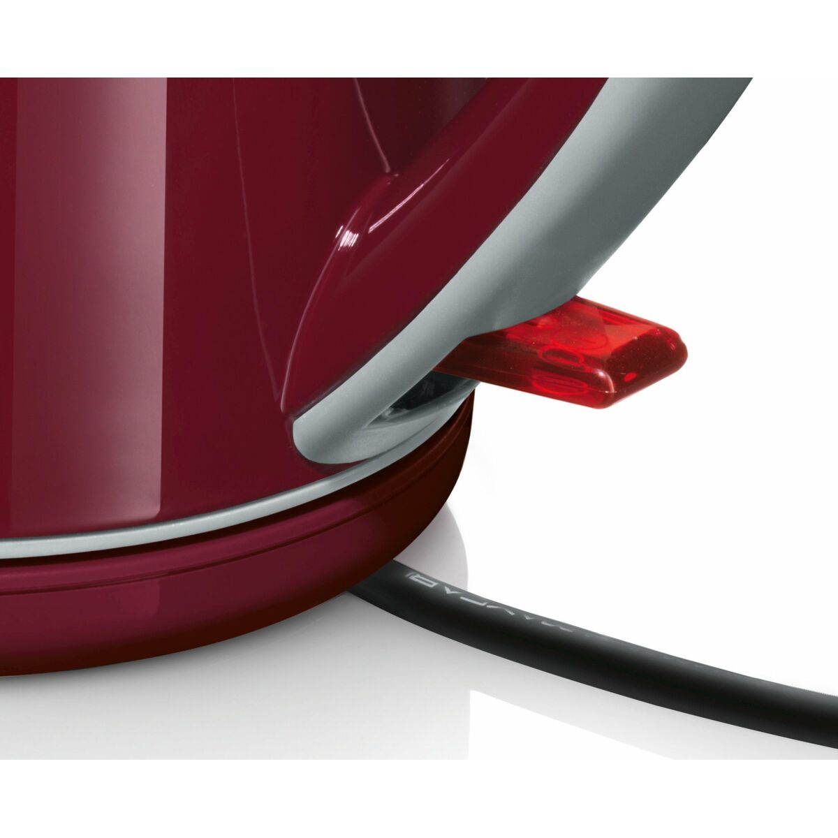 Vattenkokare BOSCH TWK7604 Röd Bordeaux Rostfritt stål Plast 2200 W 1,7 L - 2