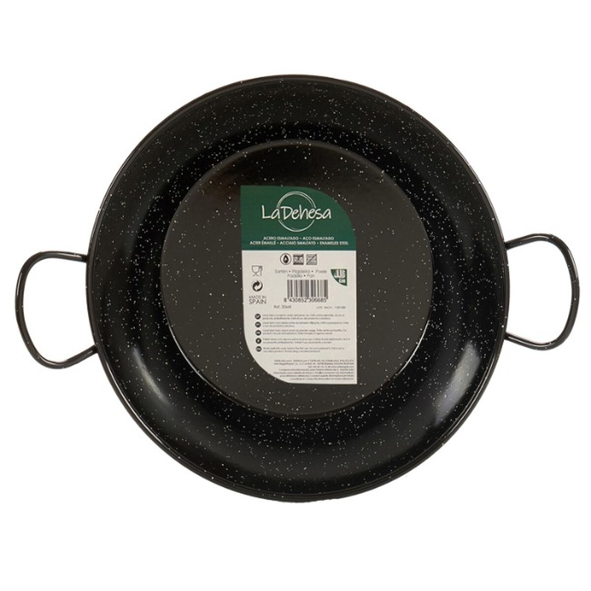 Paellapanna Ø 24 cm Emaljerat stål (6 antal) - 2