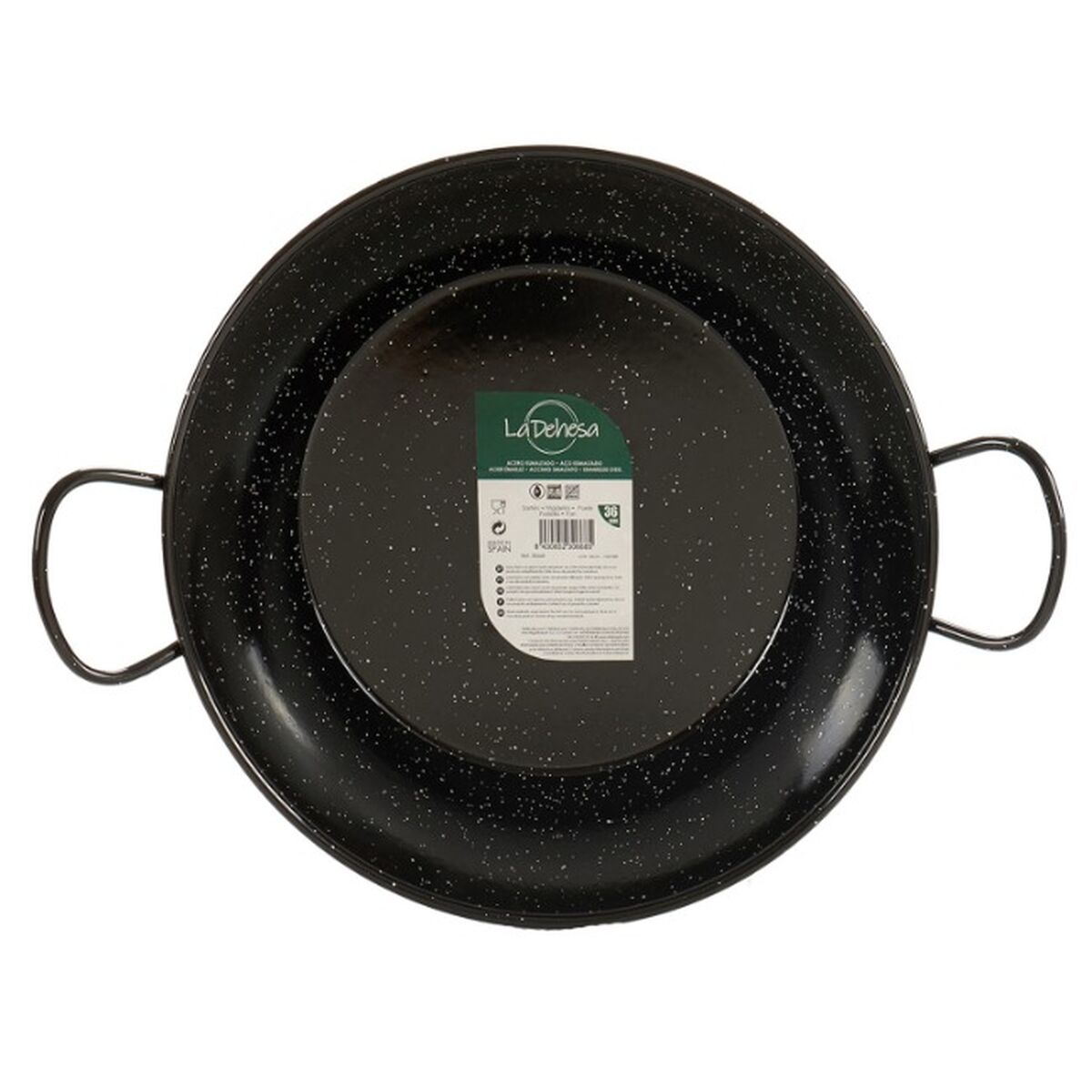 Paellapanna Ø 36 cm Emaljerat stål (4 antal) - 2
