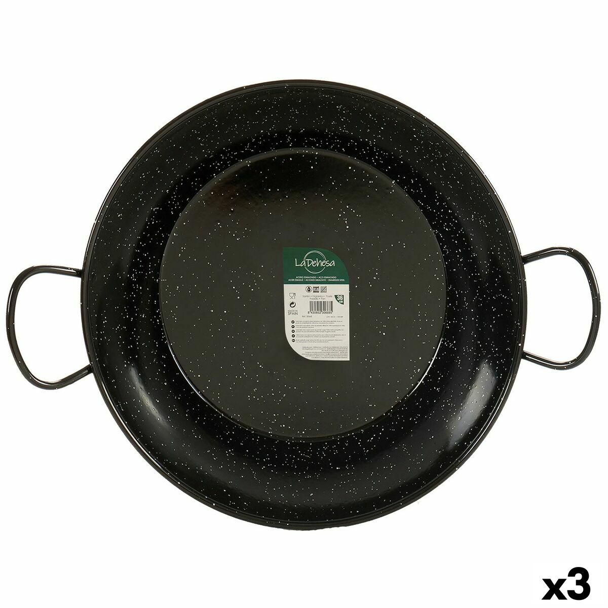 Paellapanna Ø 45 cm Emaljerat stål