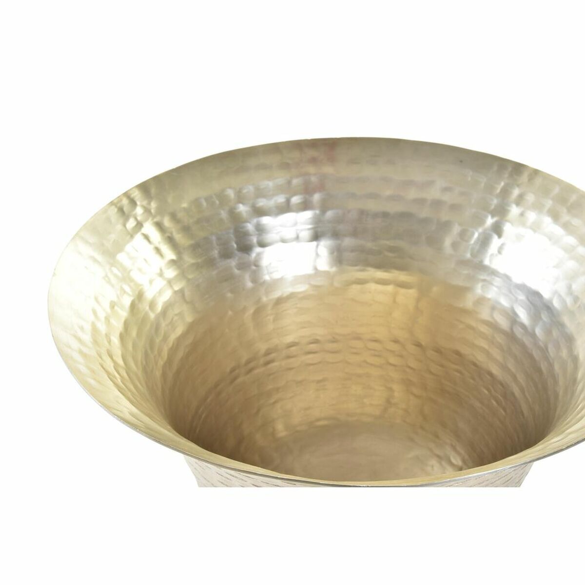Vas DKD Home Decor Gyllene Vinglas Champagne Silvrig Aluminium 30 x 30 x 23 cm Modern (2 antal) - 5