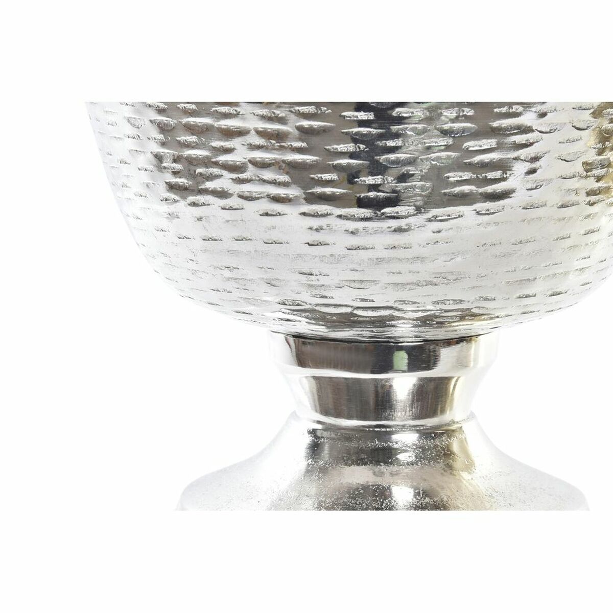 Vas DKD Home Decor Gyllene Vinglas Champagne Silvrig Aluminium 30 x 30 x 23 cm Modern (2 antal) - 6