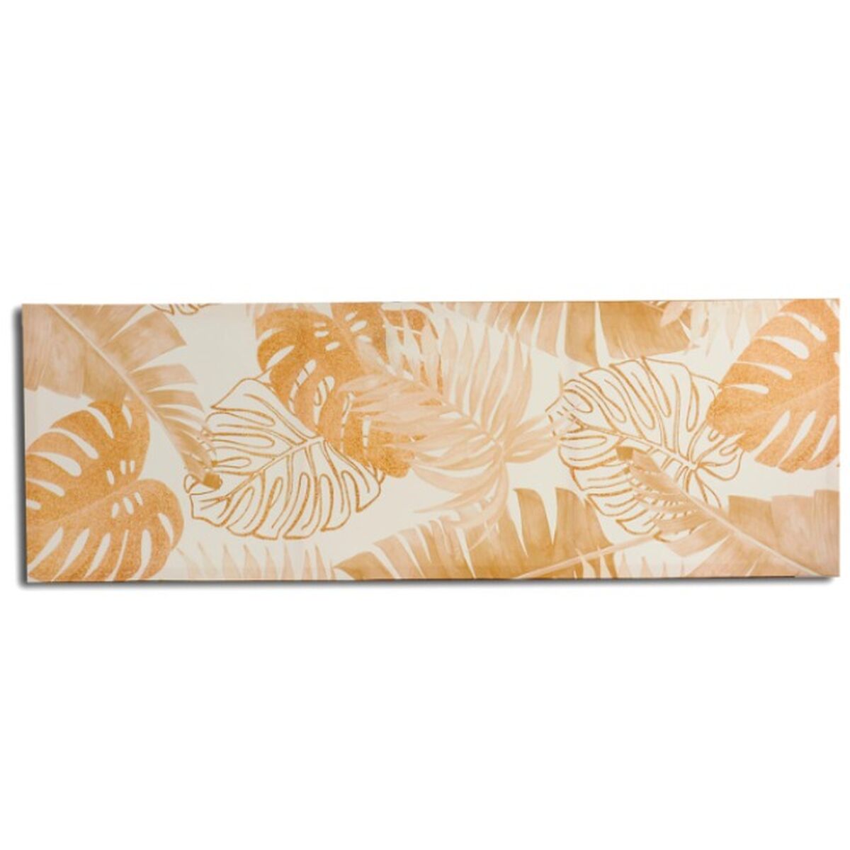Kanvas Löv av en växt Gyllene 135 x 45 x 1,5 cm (6 antal) - 2