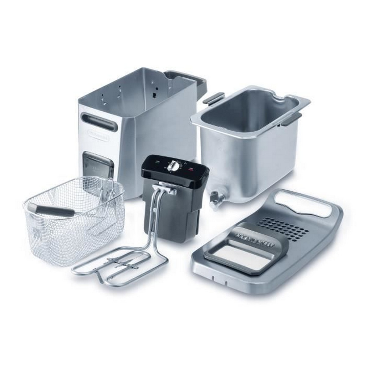 Fritös DeLonghi F44532CZ Stål 1 L 5 L - 2