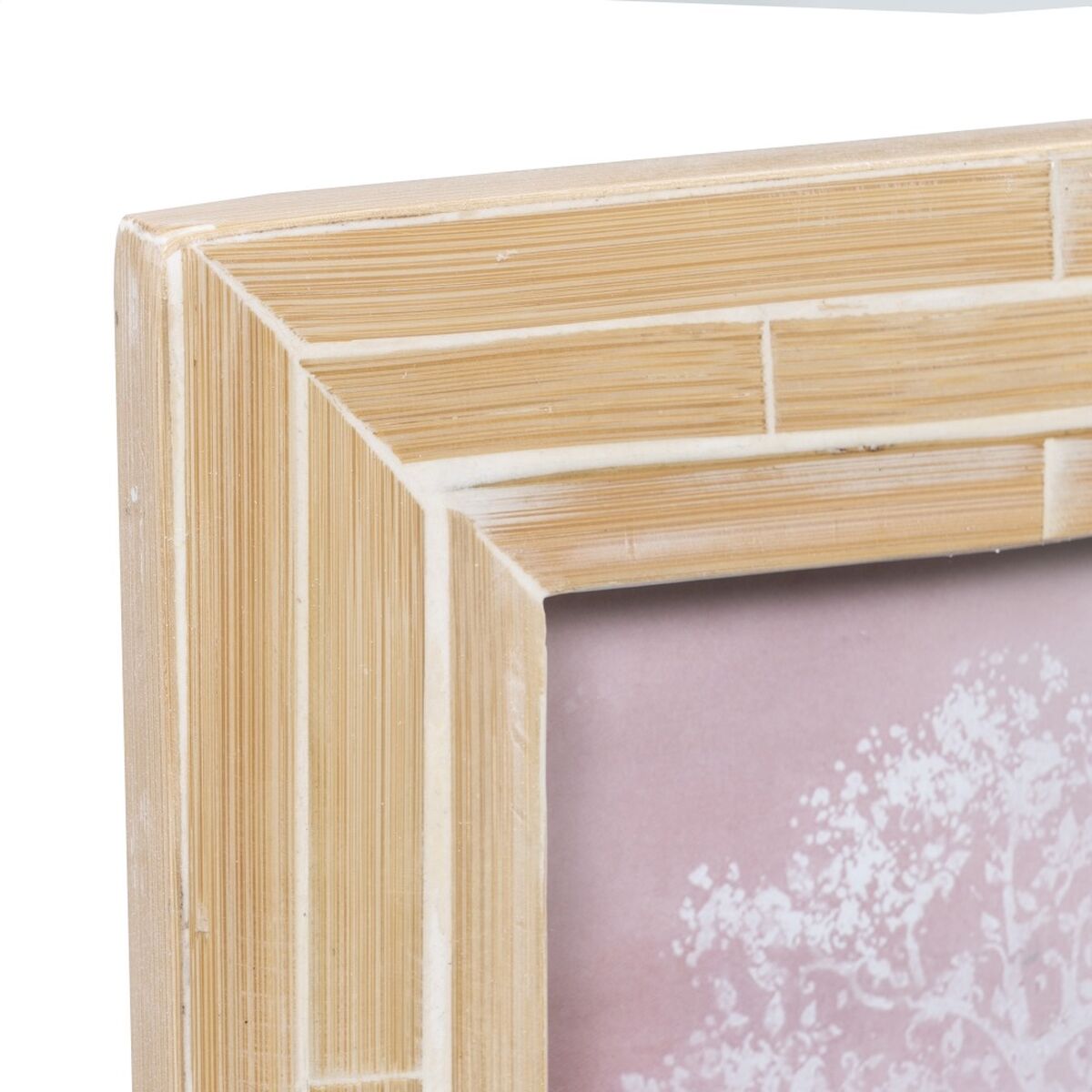 Fotoramar Beige Bambu Trä MDF 17 x 1 x 22 cm - 3