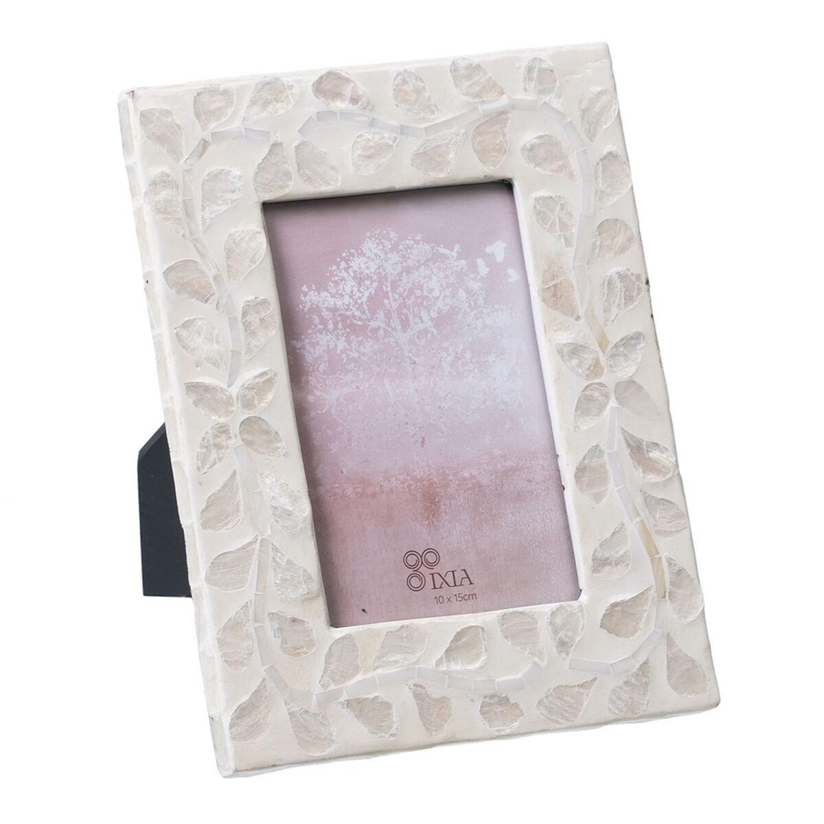 Fotoramar Beige Pärlemor 17 x 22 cm Trä MDF