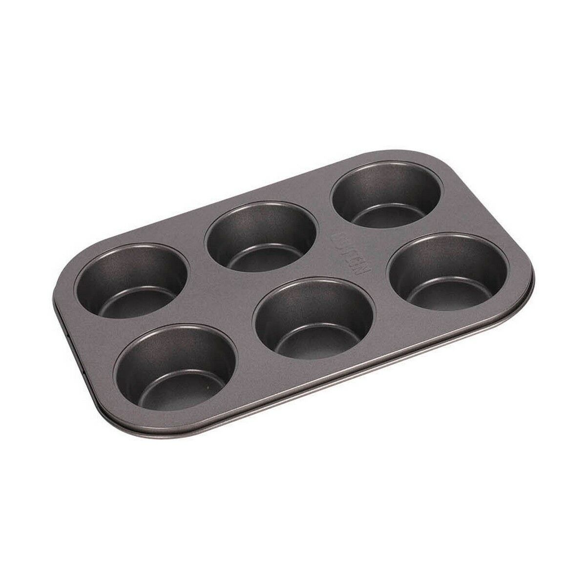 Bakform Quttin Cherry 6 antal Kolstål 26,5 x 18,5 x 3 cm