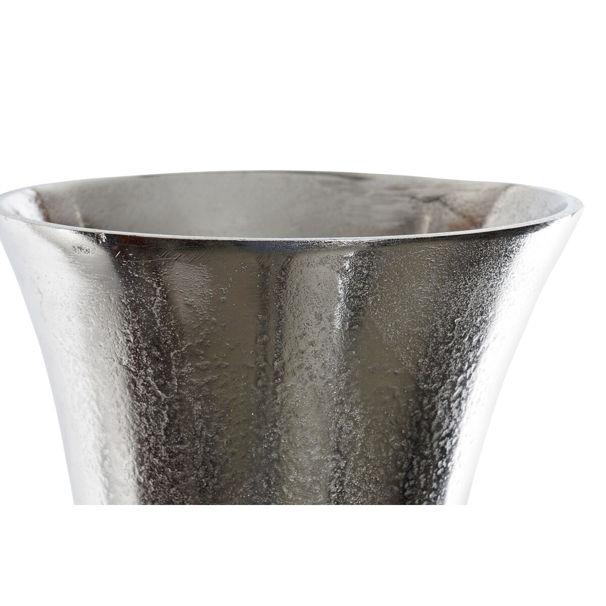 Vas DKD Home Decor Silvrig Aluminium Modern (22 x 22 x 92 cm) - 5