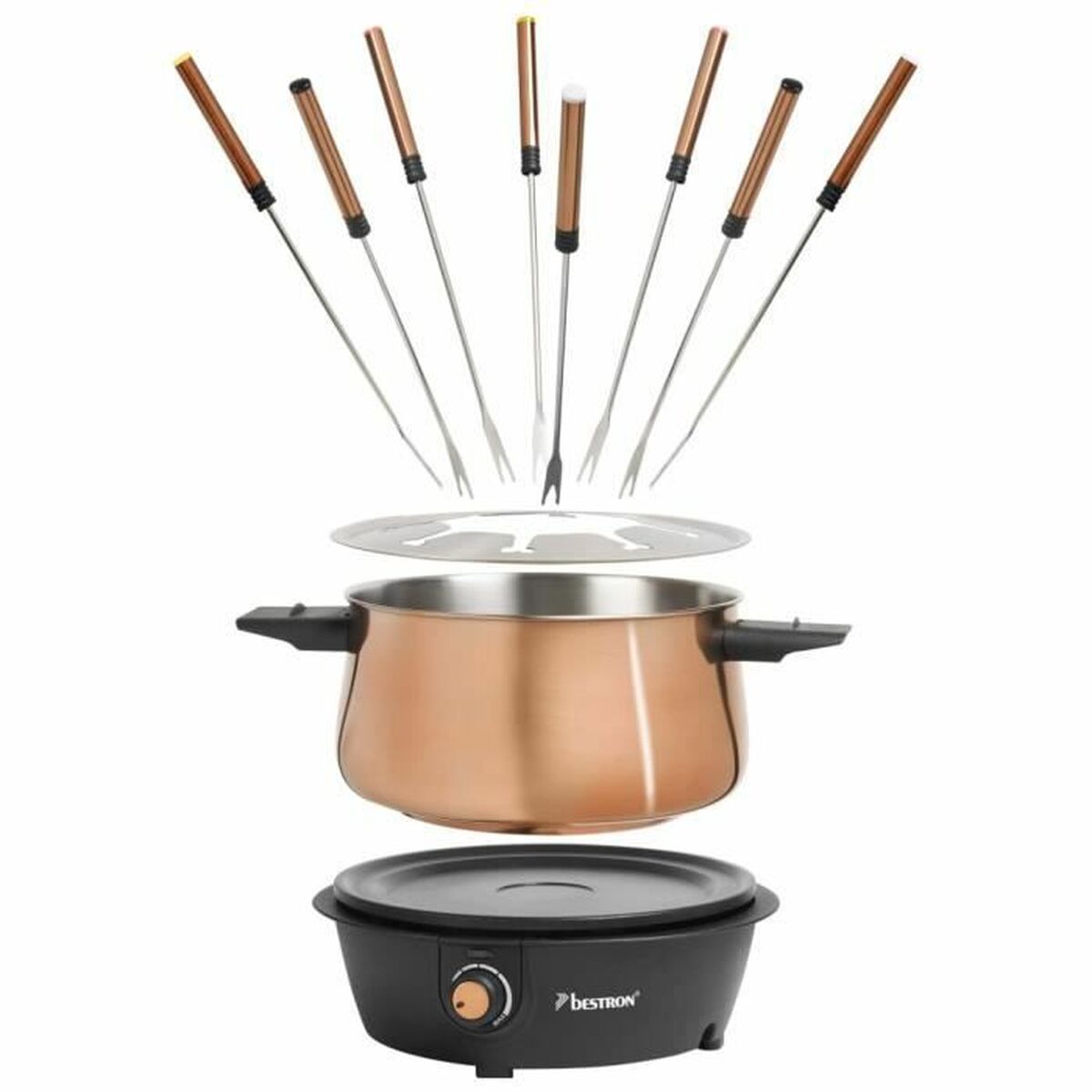 Fondue set i Rostfritt stål Bestron AFD850CO 1,5 L 1200 W - 4