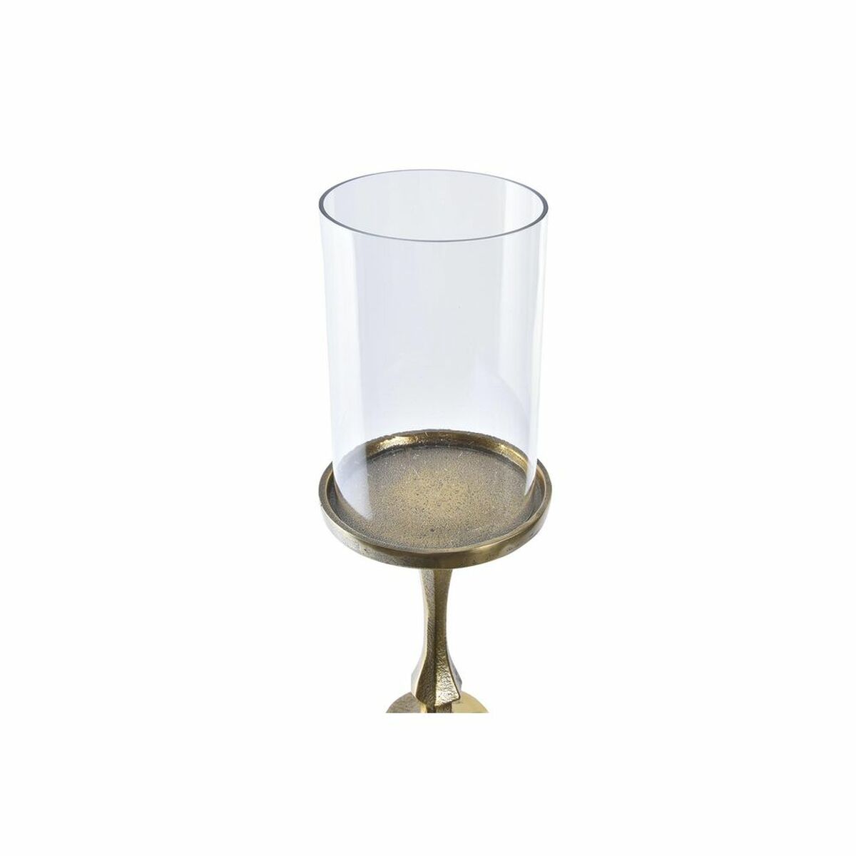 Kandelaber DKD Home Decor Glas Gyllene Aluminium (13 x 13 x 71 cm) - 5