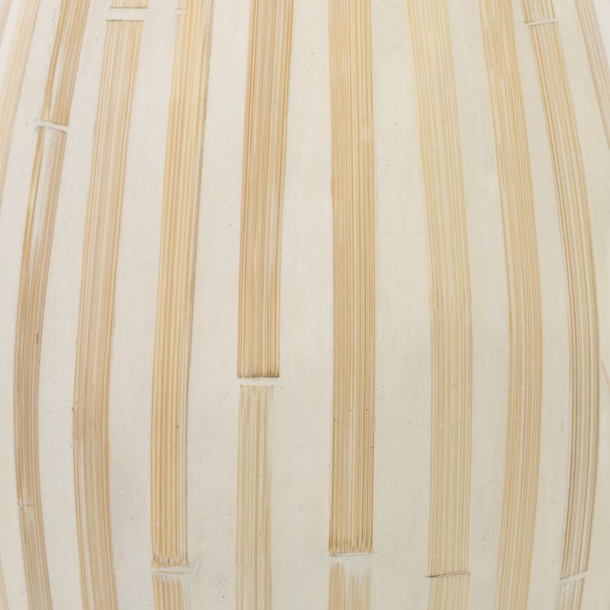 Vas 18 x 18 x 52 cm Beige Bambu - 3
