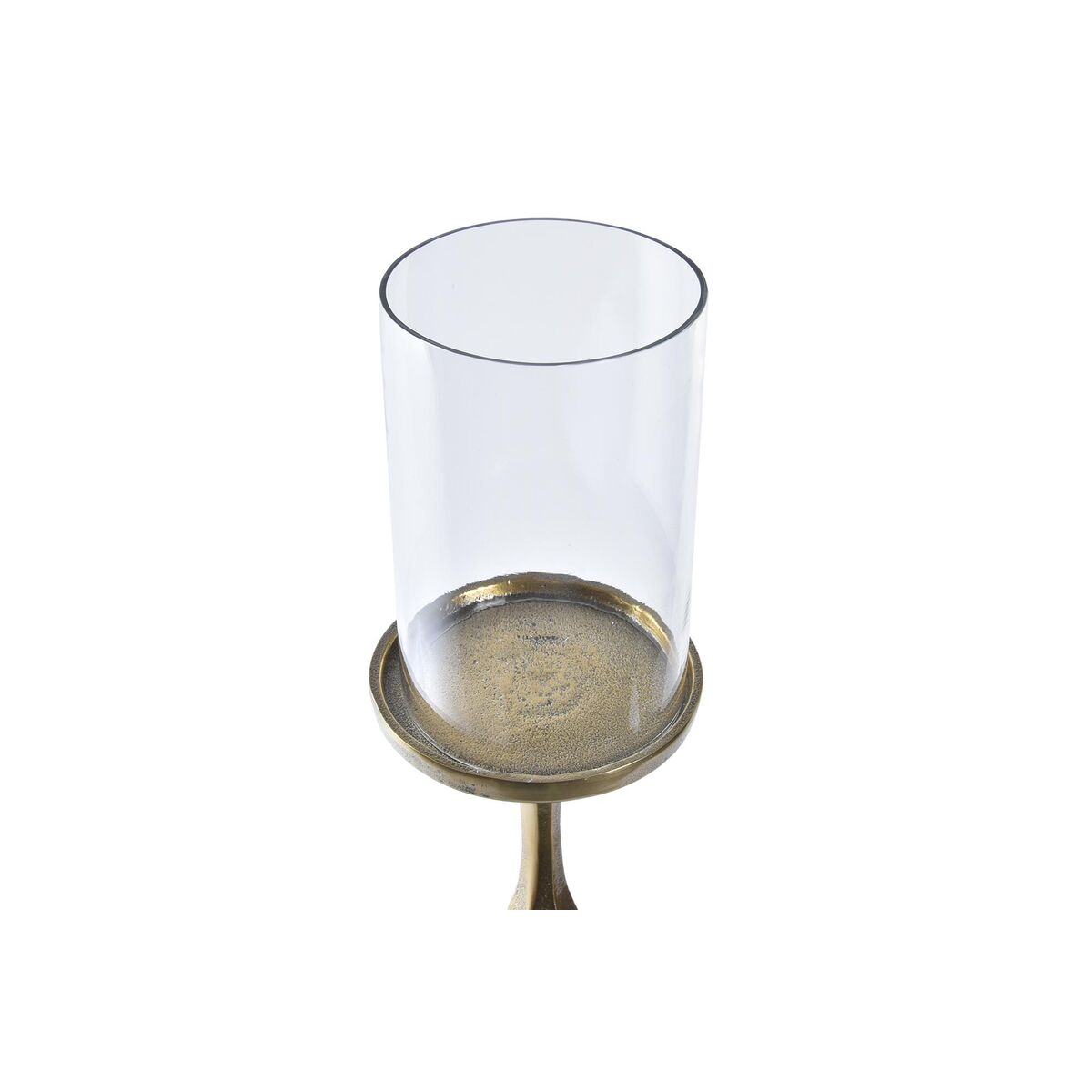 Kandelaber DKD Home Decor Glas Gyllene Aluminium (13 x 13 x 53 cm) - 6