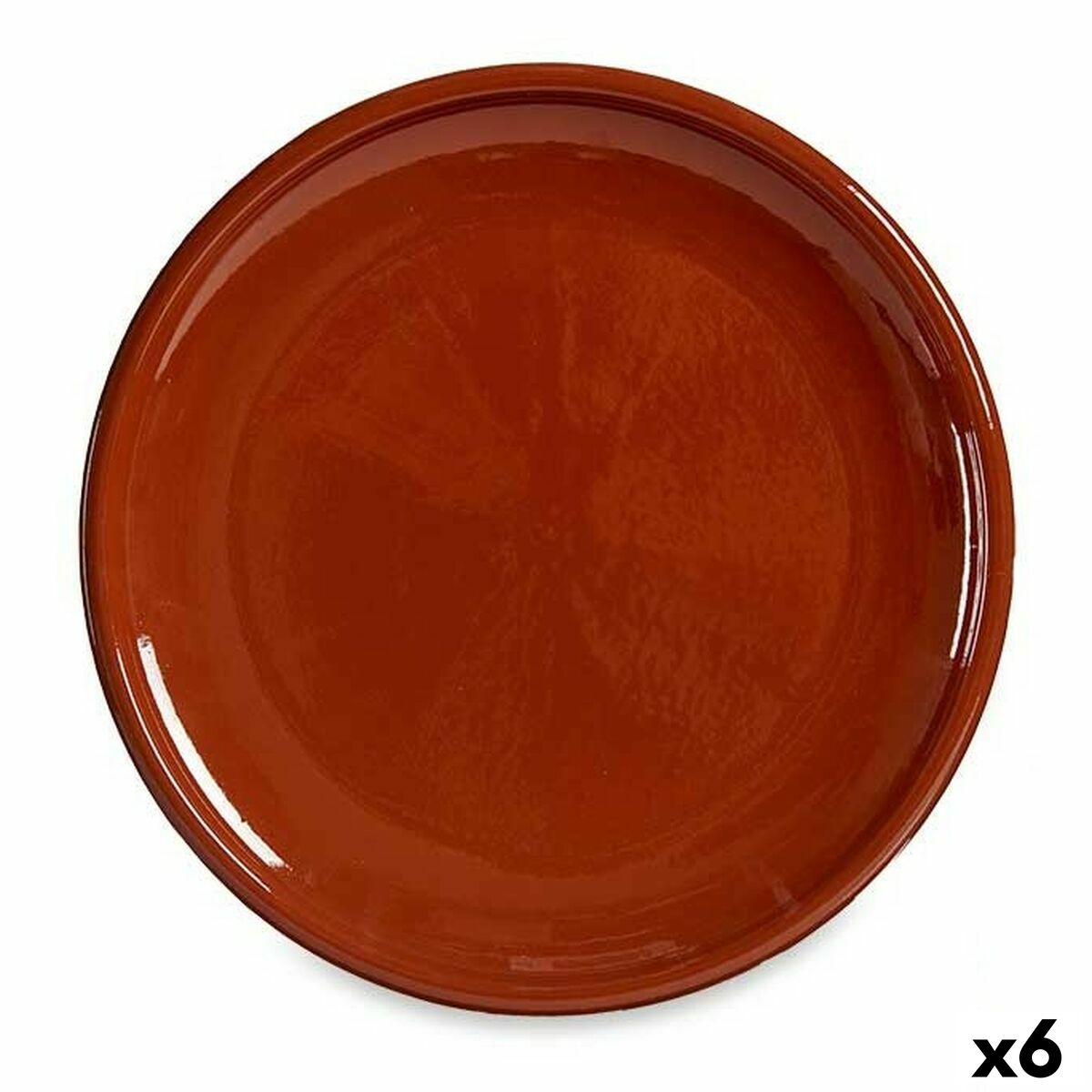 Kastrull Kött Terrakotta 30 x 3 x 30 cm (6 antal)