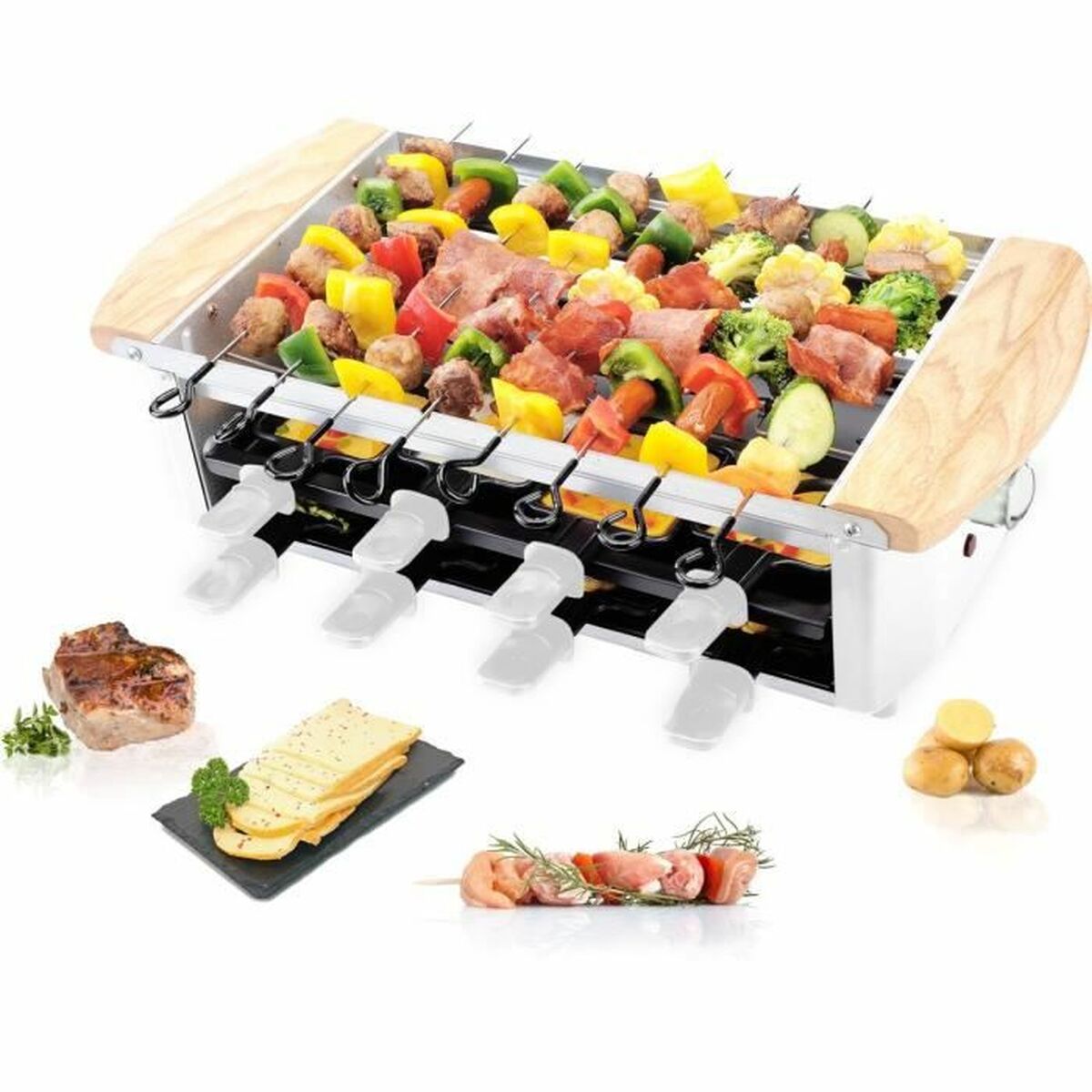 Grillplatta Little Balance Alpes 1200-8 1200 W