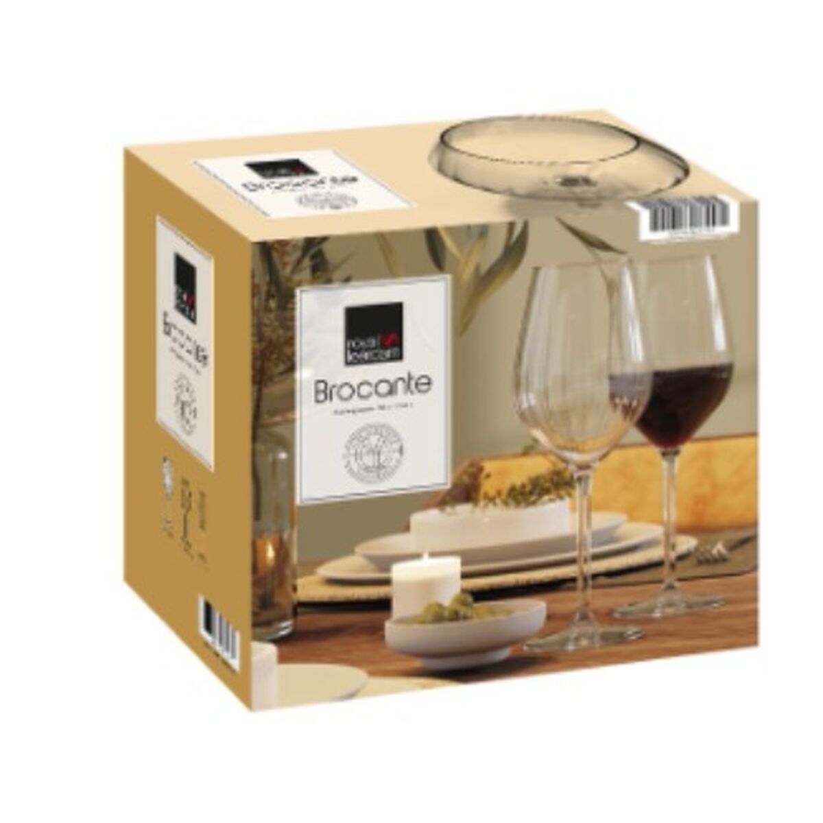Glasset Royal Leerdam Brocante 500 ml 6 antal - 2