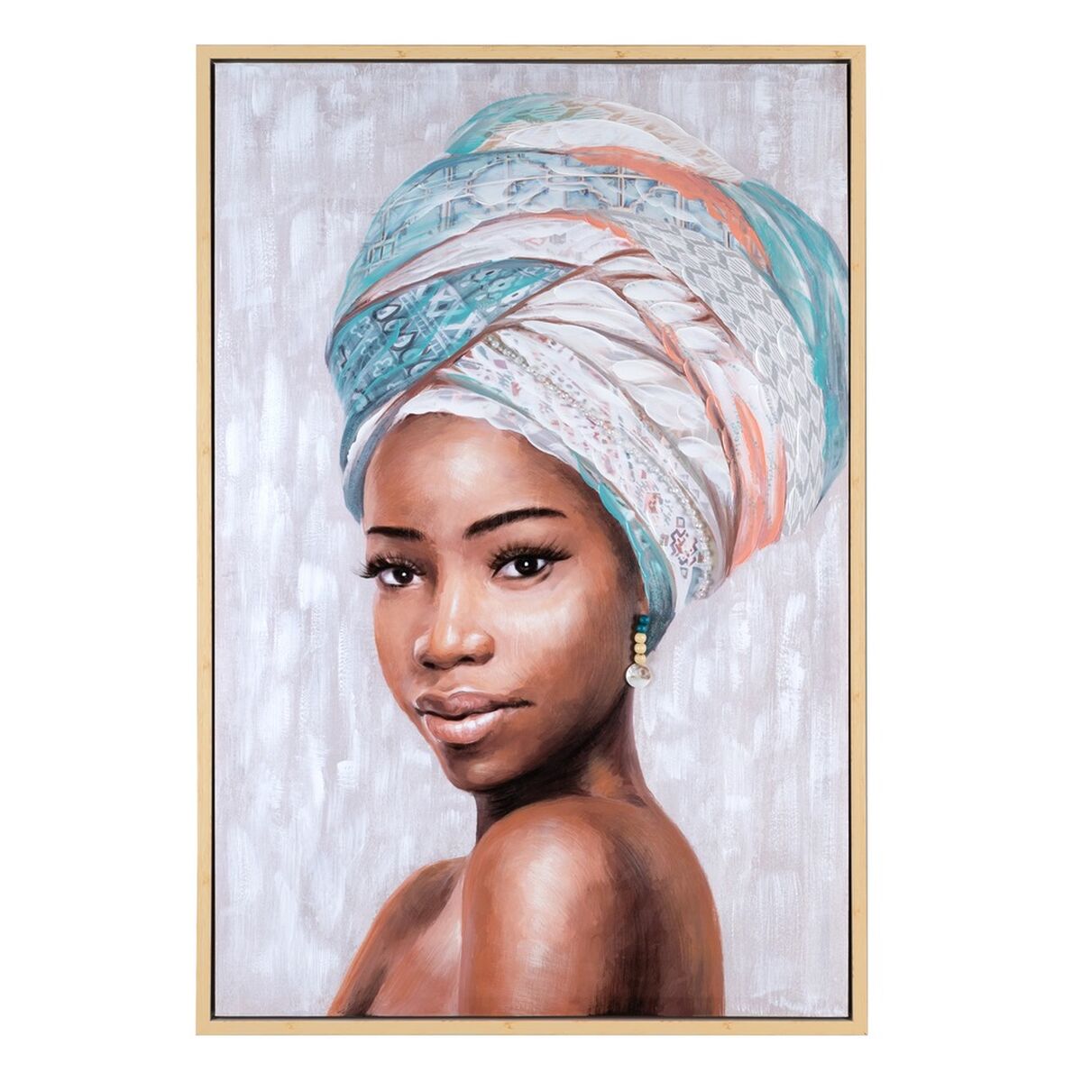 Tavla Kanvas 80 x 4 x 120 cm Afrikanska