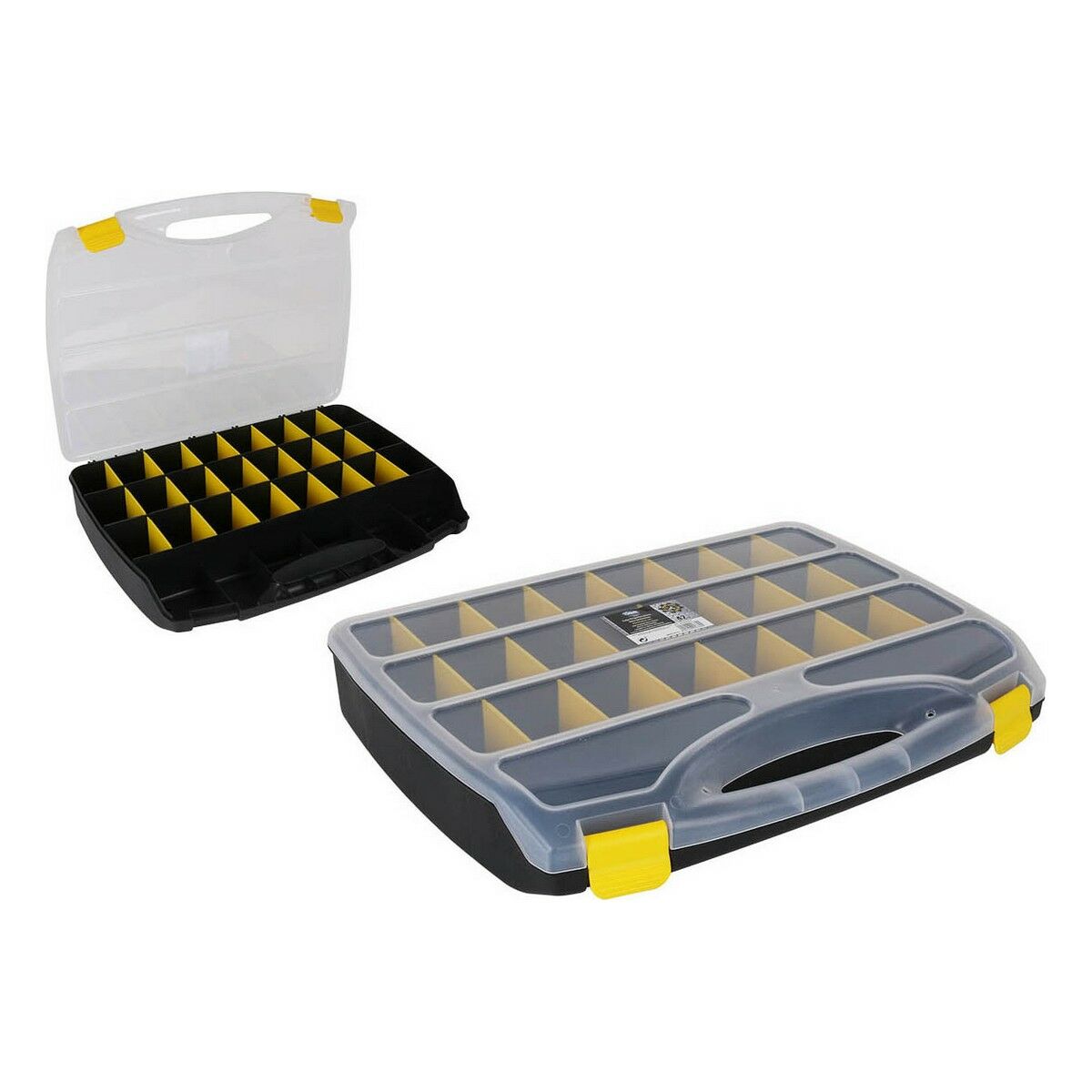 Ask med fack Dem Brico Plast 48 x 39 x 8 cm