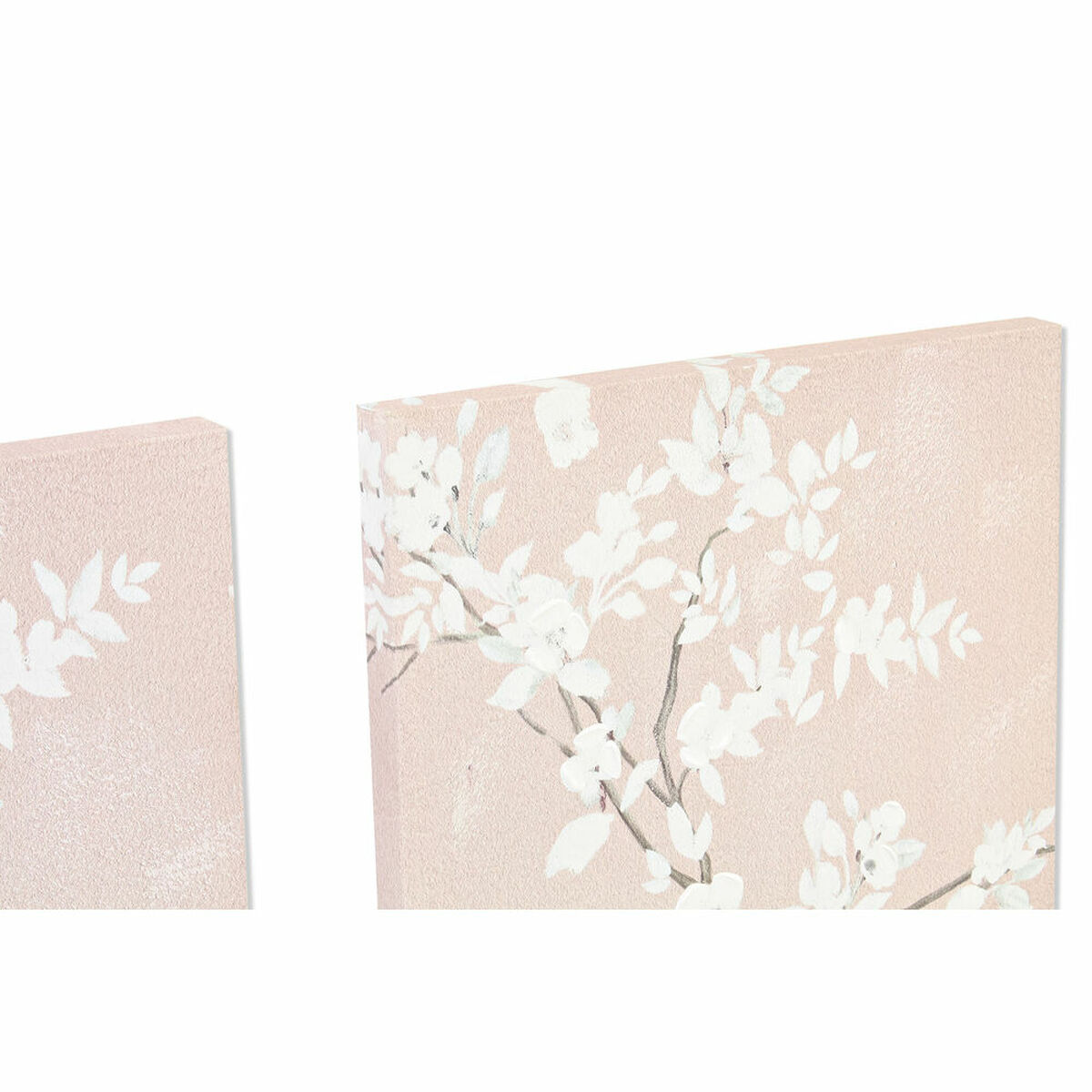 Tavla DKD Home Decor Fågel Orientalisk 40 x 3 x 90 cm (3 antal) - 2