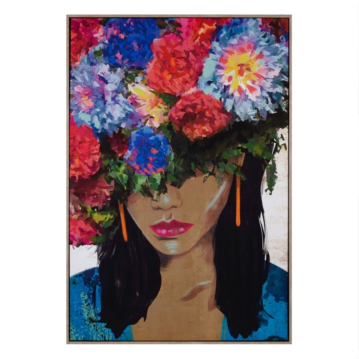 Kanvas 83 x 123 cm Kvinna