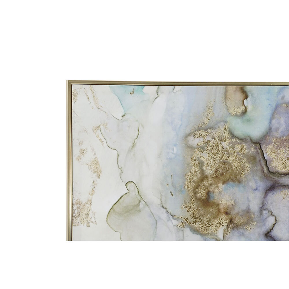 Tavla DKD Home Decor Abstrakt Modern Lackad 60 x 3 x 90 cm (2 antal) - 2