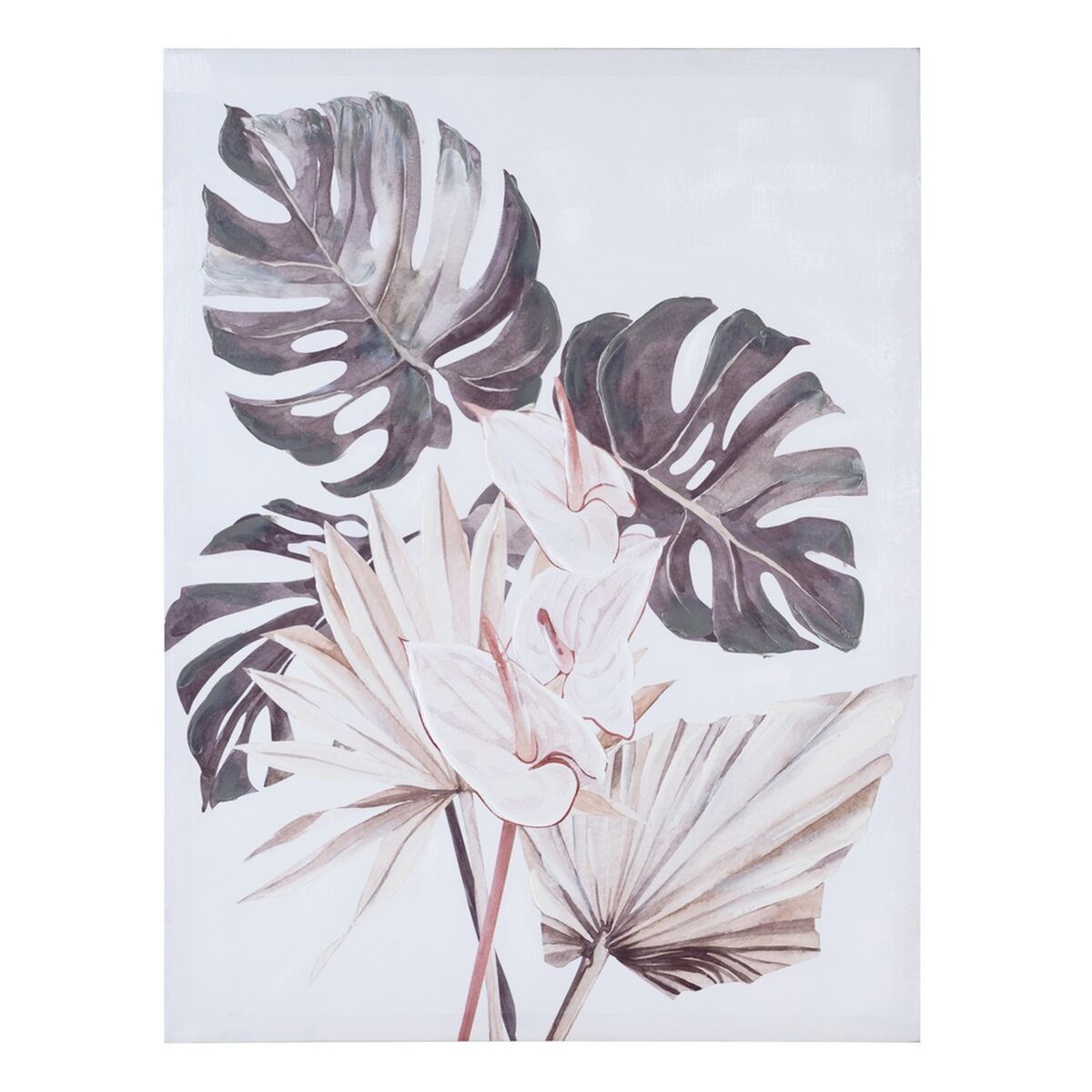 Tavla Kanvas Blad 60 x 3 x 80 cm