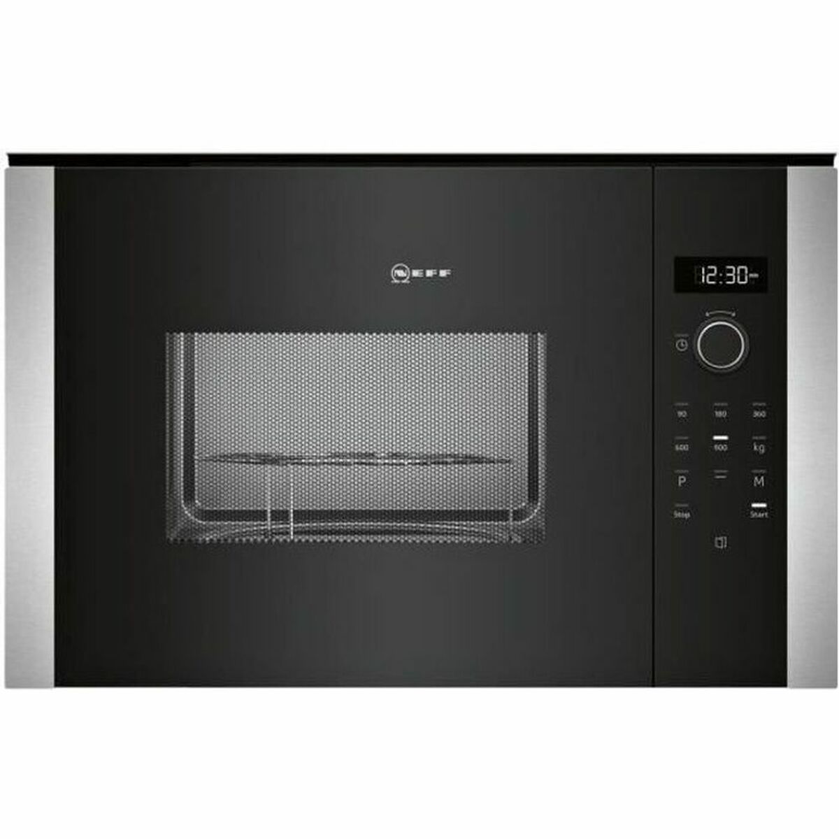 Mikrovågsugnen Neff HLAGD53N0 25 L Svart Svart/Silvrig 900 W 25 L