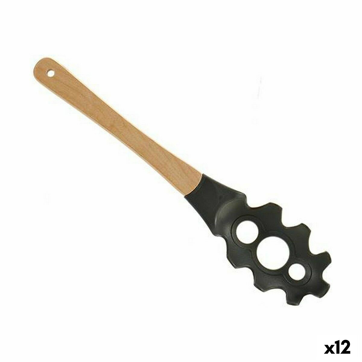 Pastaslev Nylon Trä 5 x 34,5 x 7,5 cm (12 antal)