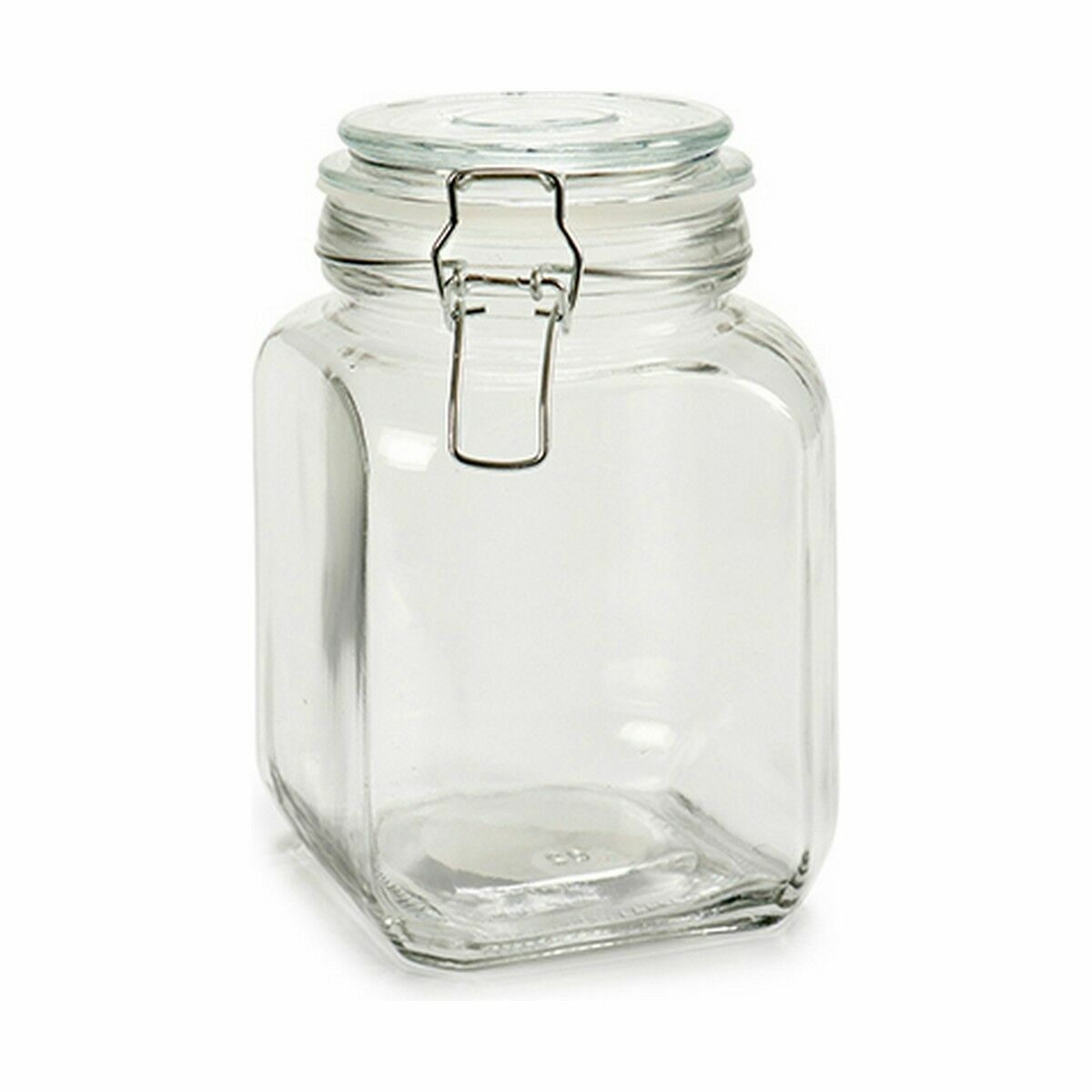Burk Hermetisk stängning Silvrig Aluminium 1,2 L 11 x 17 x 11 cm (24 antal) - 2