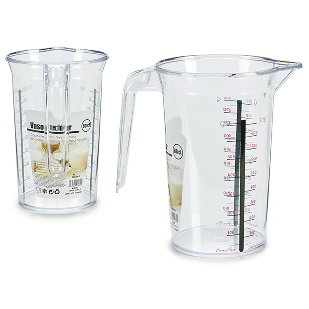 Måttkanna Plast 800 ml (36 antal) - 2