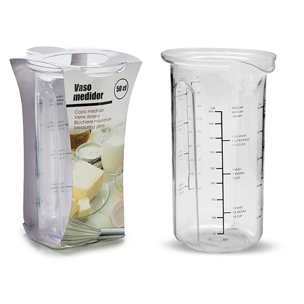 Mätbehållare Plast 500 ml (36 antal) - 2