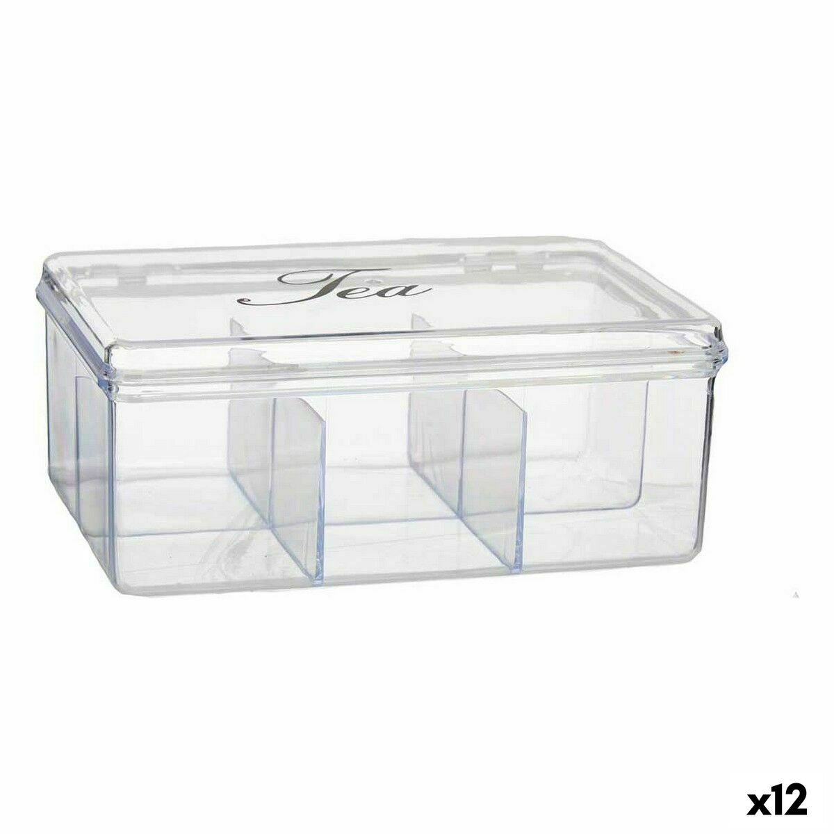 Organiserare Te Plast 21,5 x 9 x 15 cm (12 antal)