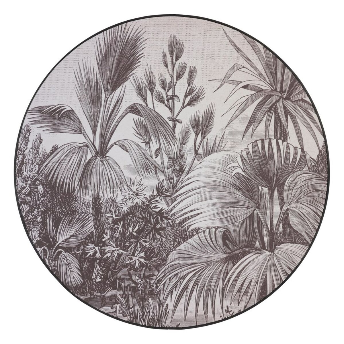 Kanvas 70 x 1,2 x 70 cm Palmträd