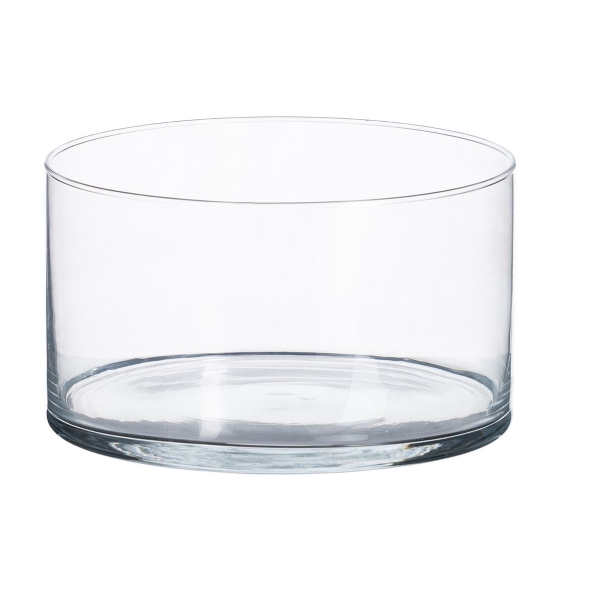 Bordsdekoration 21,5 x 21,5 x 12,5 cm Glas Transparent