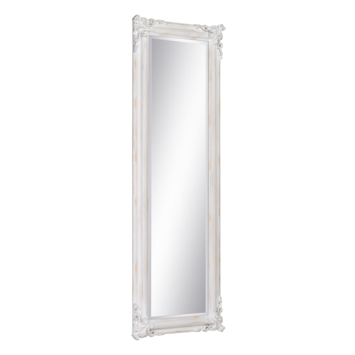 Speglar 56 x 4 x 172 cm Glas Trä Vit