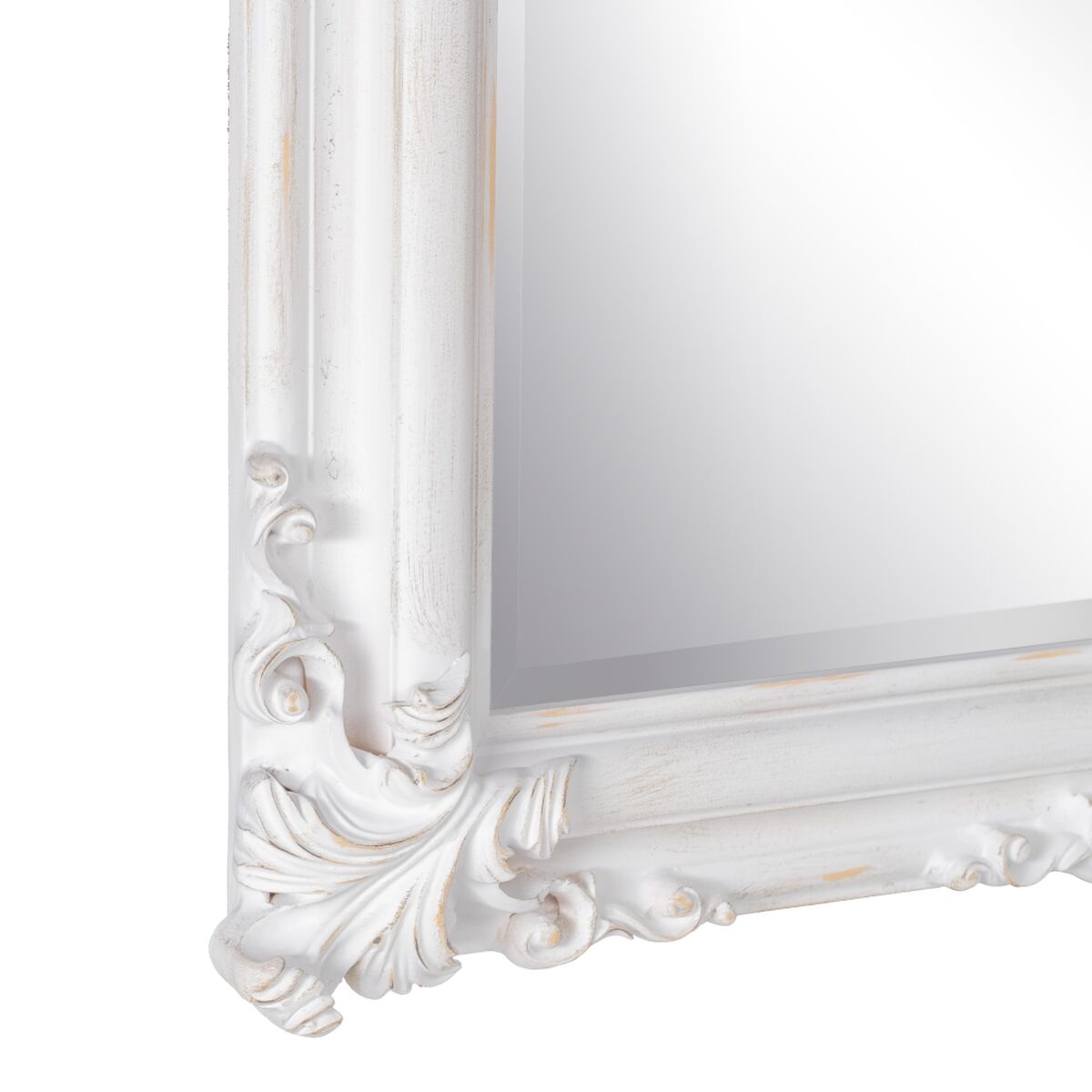Speglar 56 x 4 x 172 cm Glas Trä Vit - 4