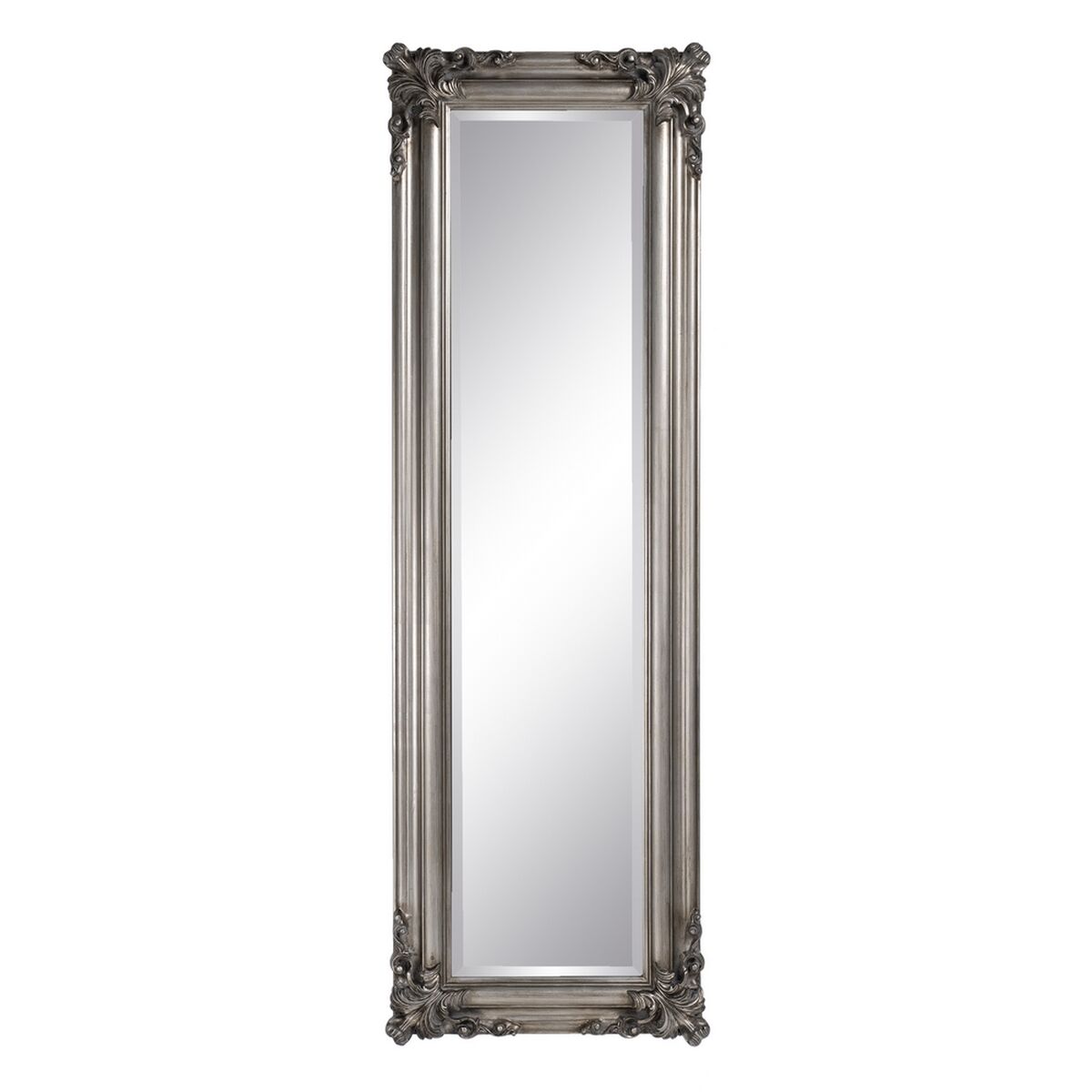 Speglar 46 x 6 x 147 cm Glas Trä Silver