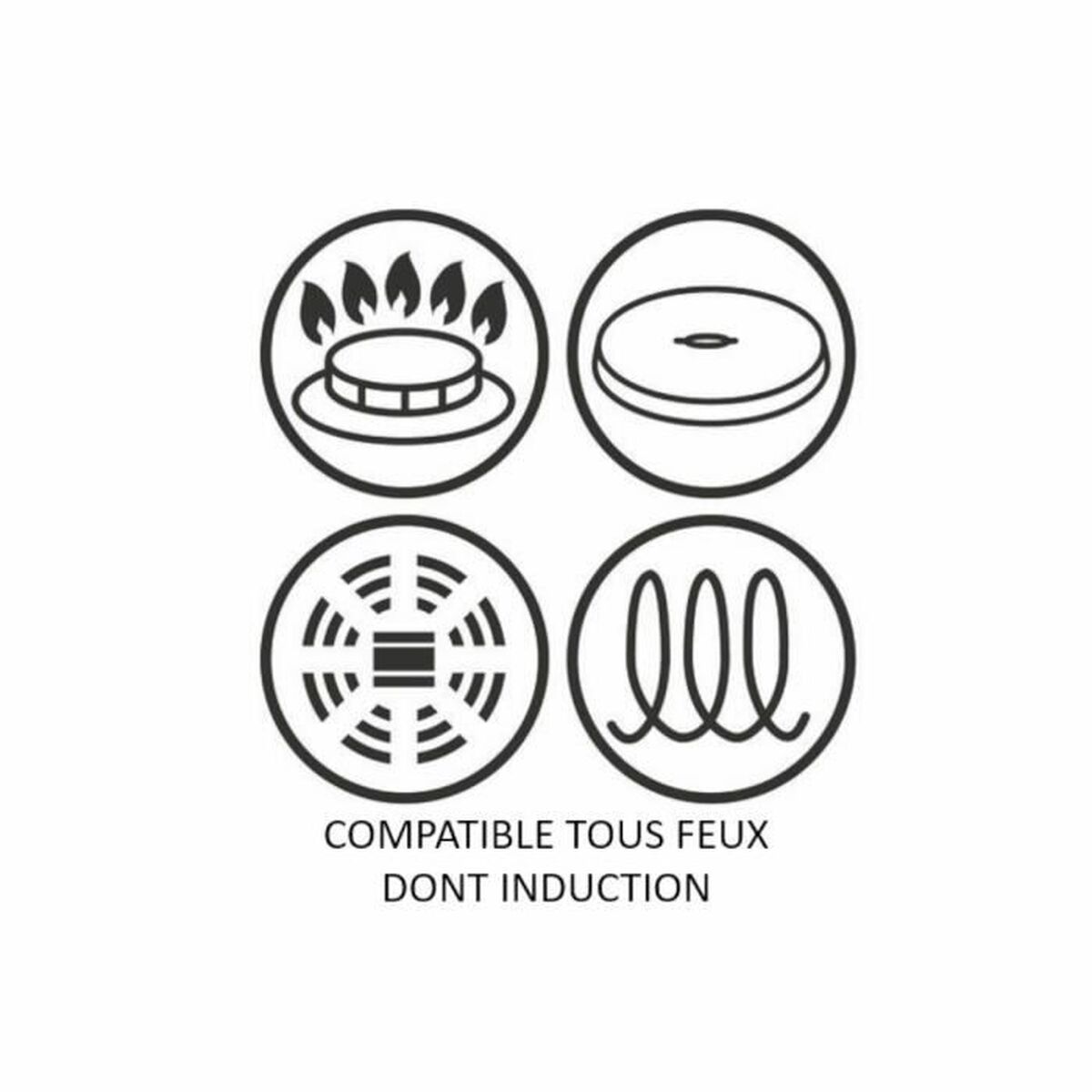 Stekpanna Tefal G2550102 Svart Aluminium Ø 19 cm - 2
