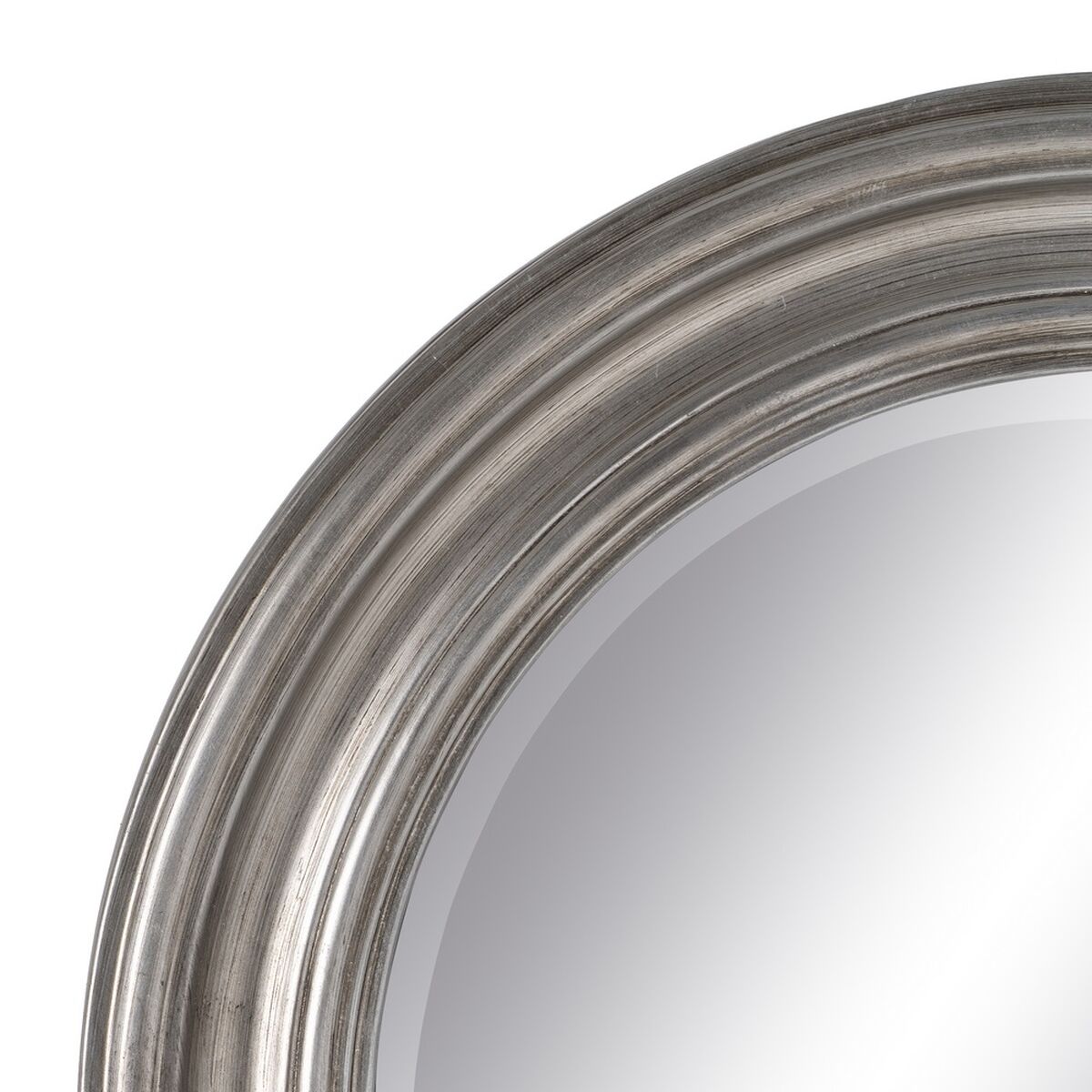 Väggspegel 53 x 3,5 x 53 cm Glas Trä Silver - 4