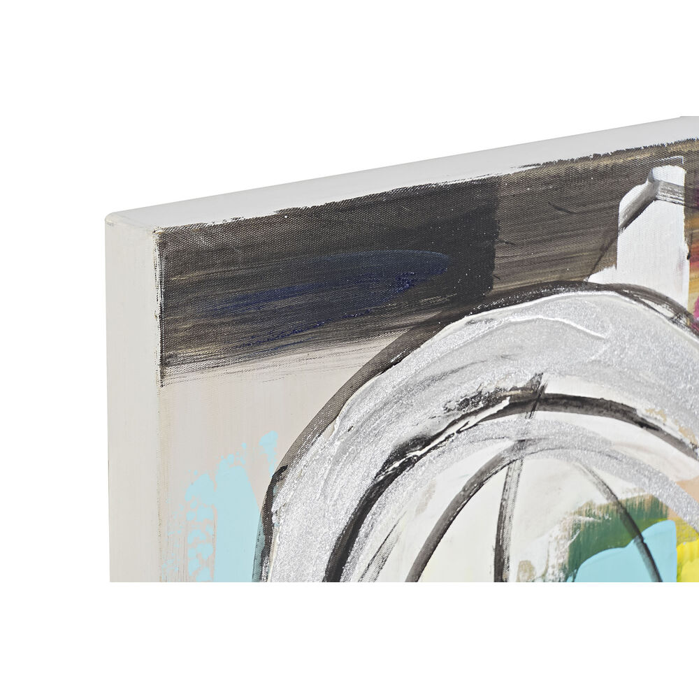 Tavla DKD Home Decor 60 x 2,8 x 60 cm Abstrakt Modern (3 Delar) - 3