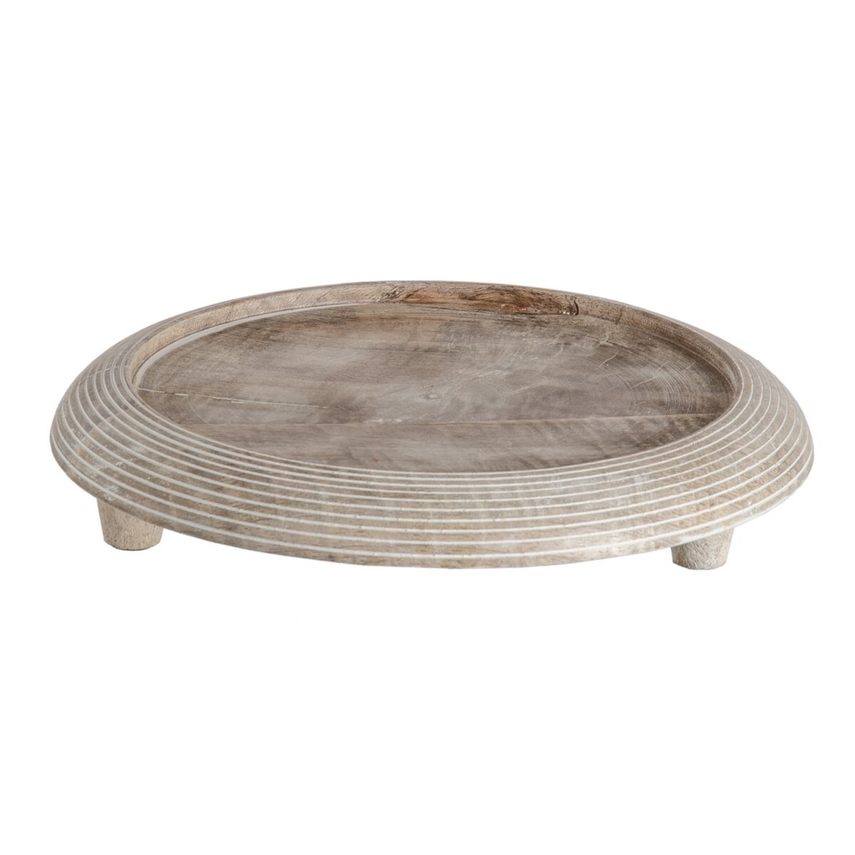 Lunchlåda 23 x 23 x 21 cm Glas Naturell Trä - 2