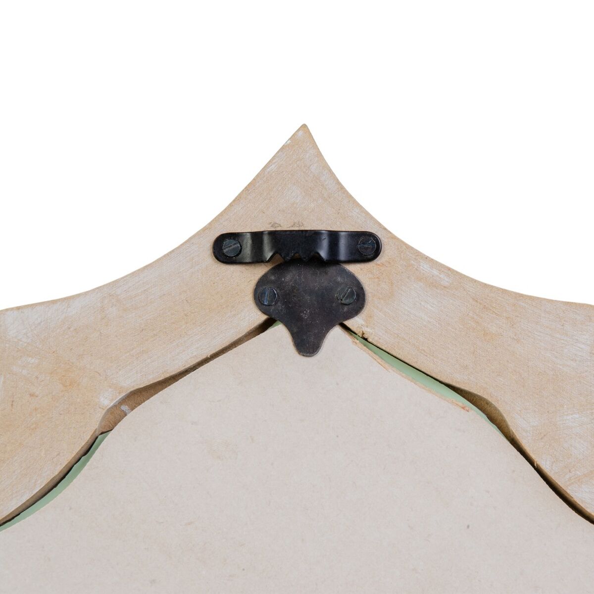 Väggspegel 31 x 2 x 30,5 cm Vit Trä MDF - 2