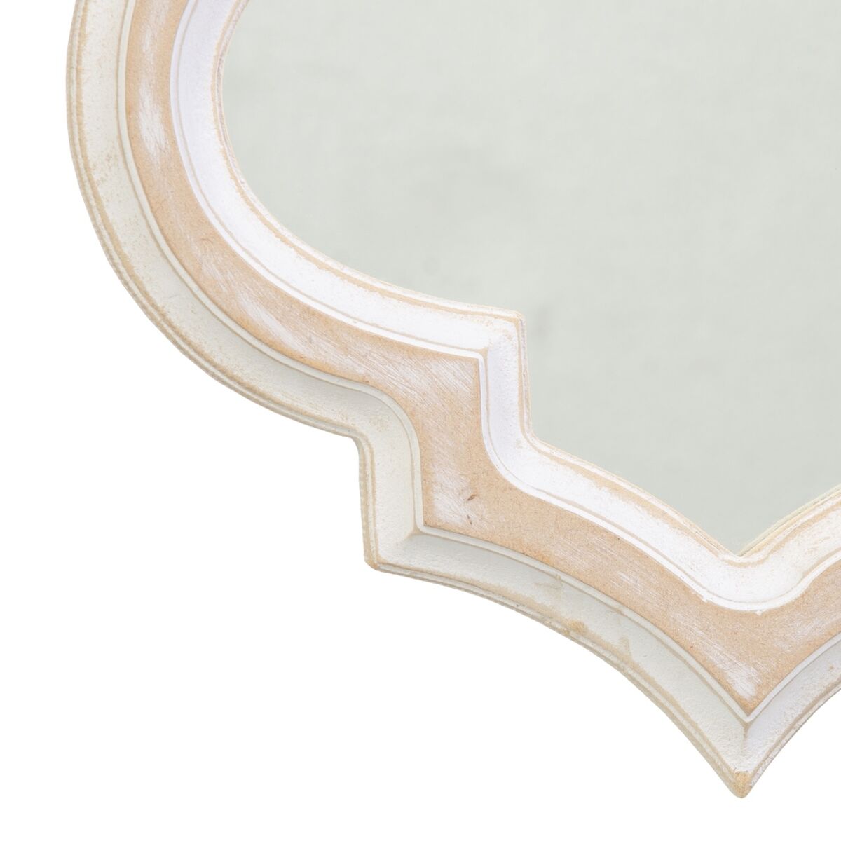 Väggspegel 31 x 2 x 30,5 cm Vit Trä MDF - 3