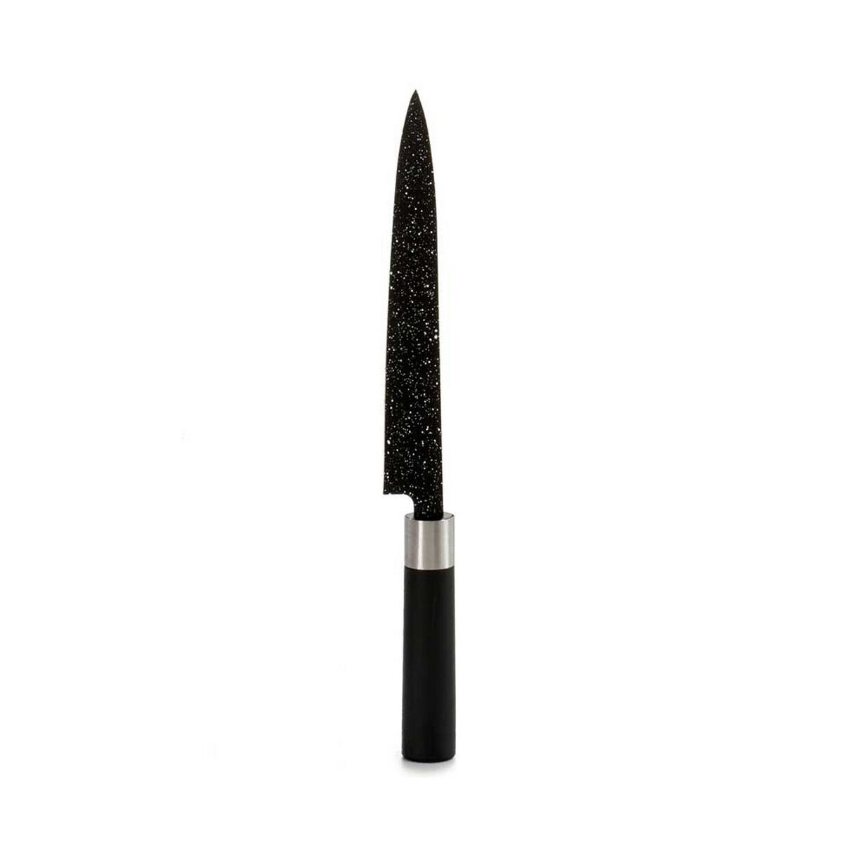 Kökskniv Marmor 3,5 x 33,3 x 2,2 cm Silvrig Svart Rostfritt stål Plast (12 antal) - 2