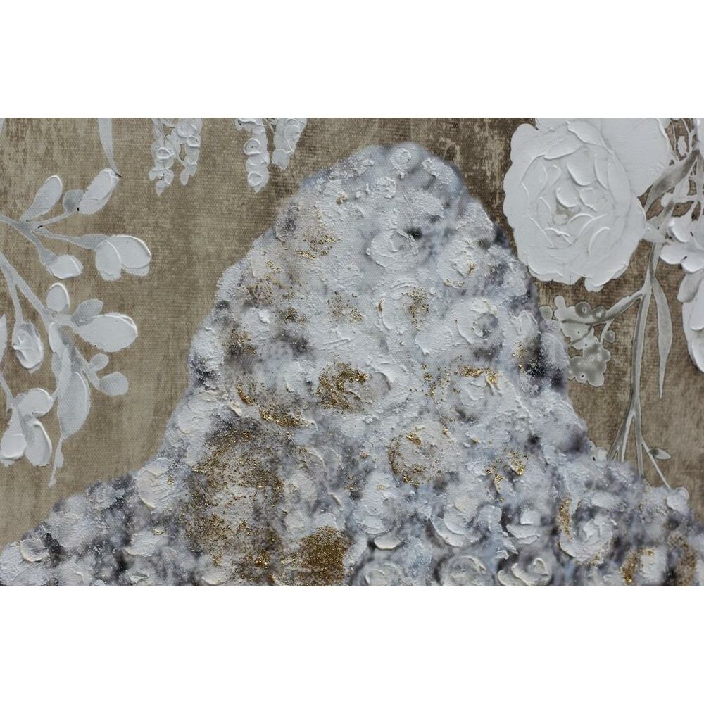 Tavla DKD Home Decor 80 x 2,8 x 120 cm Buddha Orientalisk (2 antal) - 2