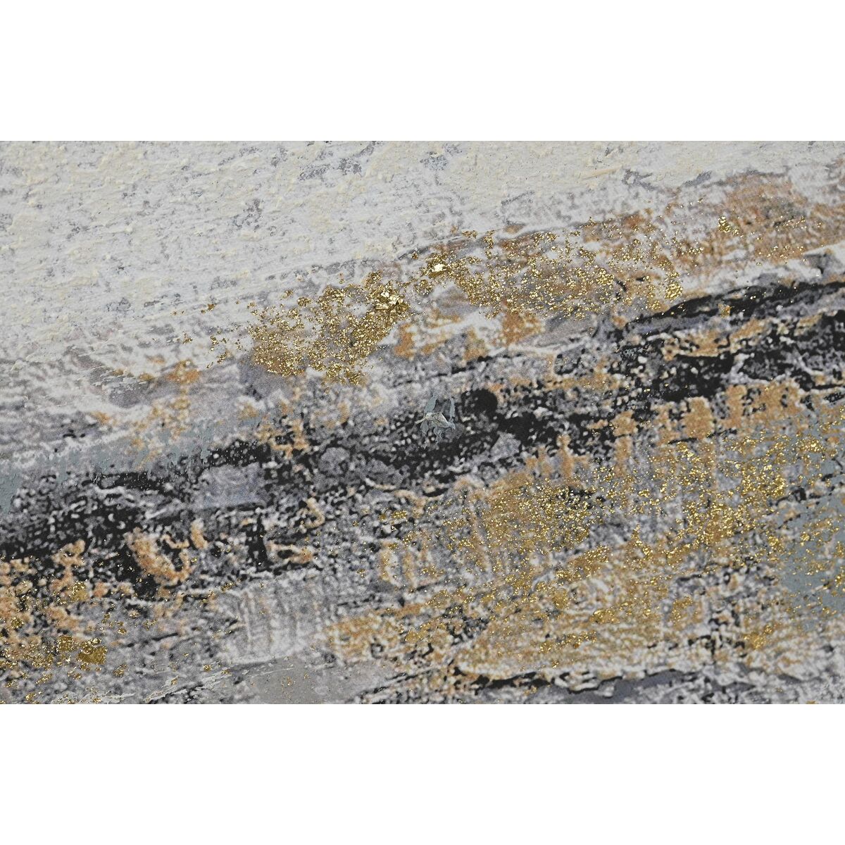 Tavla DKD Home Decor 100 x 2,8 x 100 cm Abstrakt Modern (2 antal) - 3