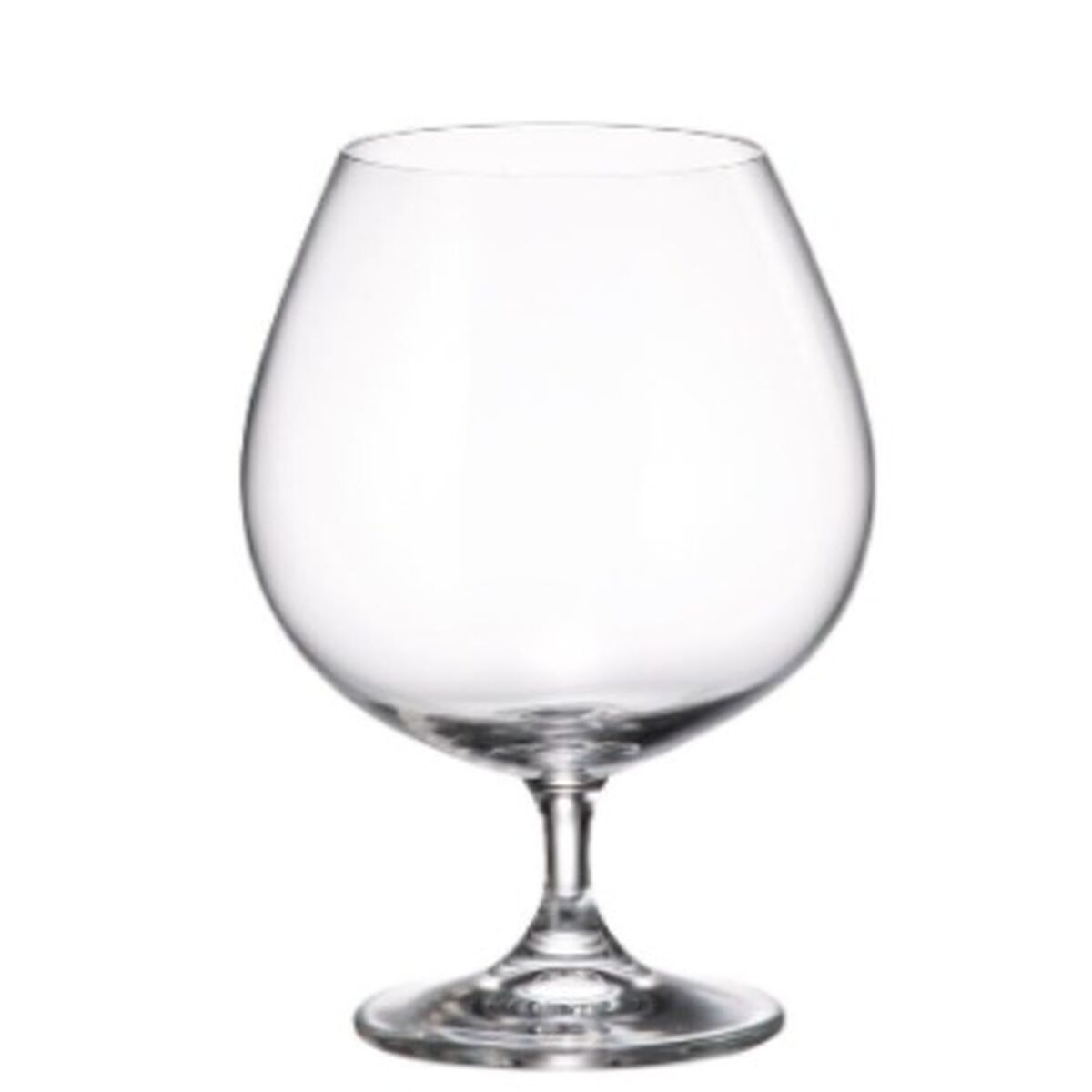 Glasset Bohemia Crystal Clara 690 ml Konjak 7,5 x 12 x 16 cm 4 antal