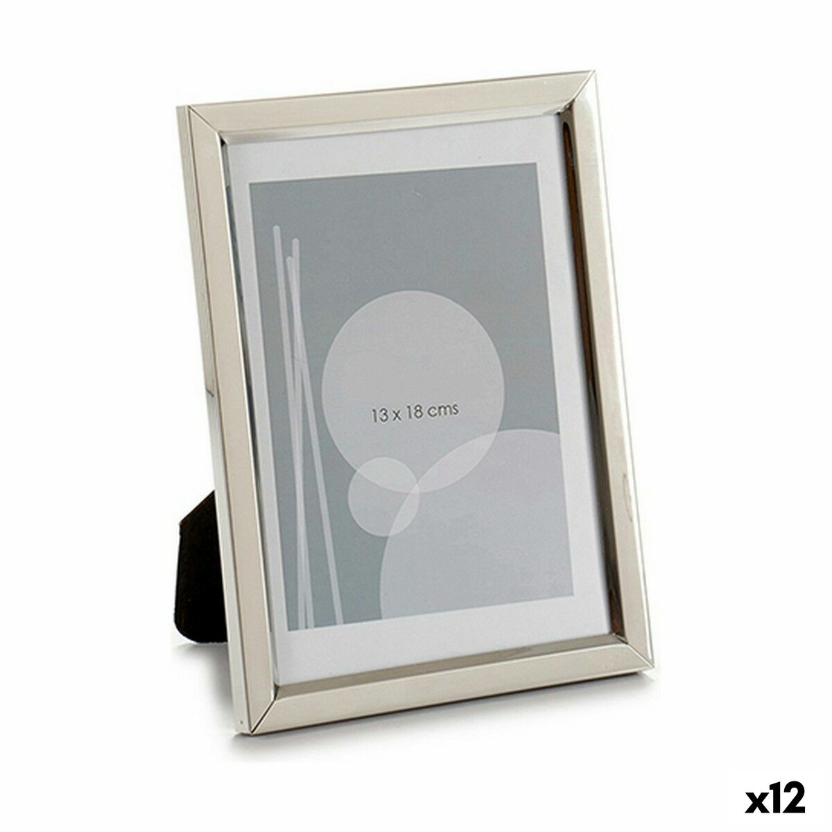 Fotoram Aluminium Vit 14,5 x 19,5 x 1 cm (12 antal)