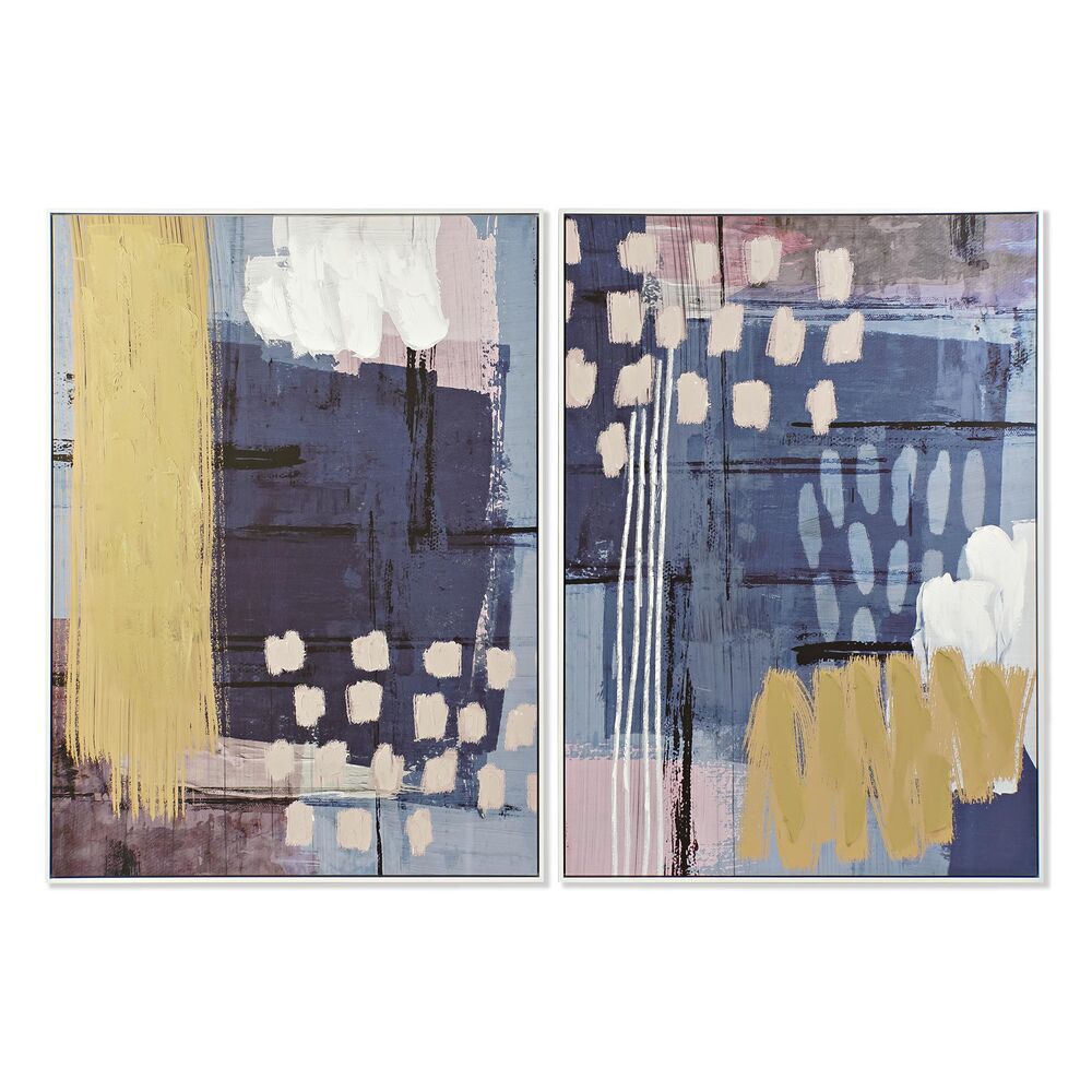 Tavla DKD Home Decor Modern Urban 103,5 x 4,5 x 144 cm (2 antal)