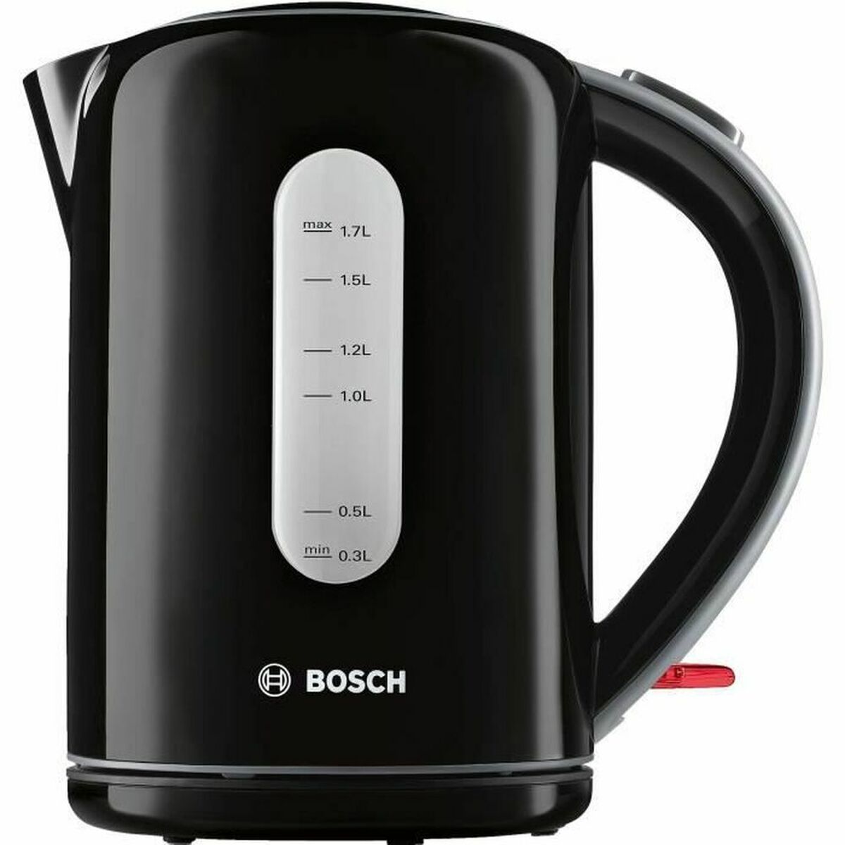 Vattenkokare BOSCH 2200 W Svart Rostfritt stål Plast 2200 W 1,7 L 1,7 L - 2